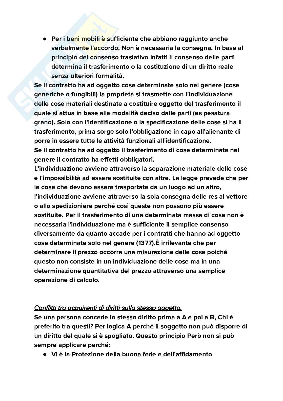 Elaborato sul contratto per l'esame di diritto privato 2 prof. De Mauro Pag. 56