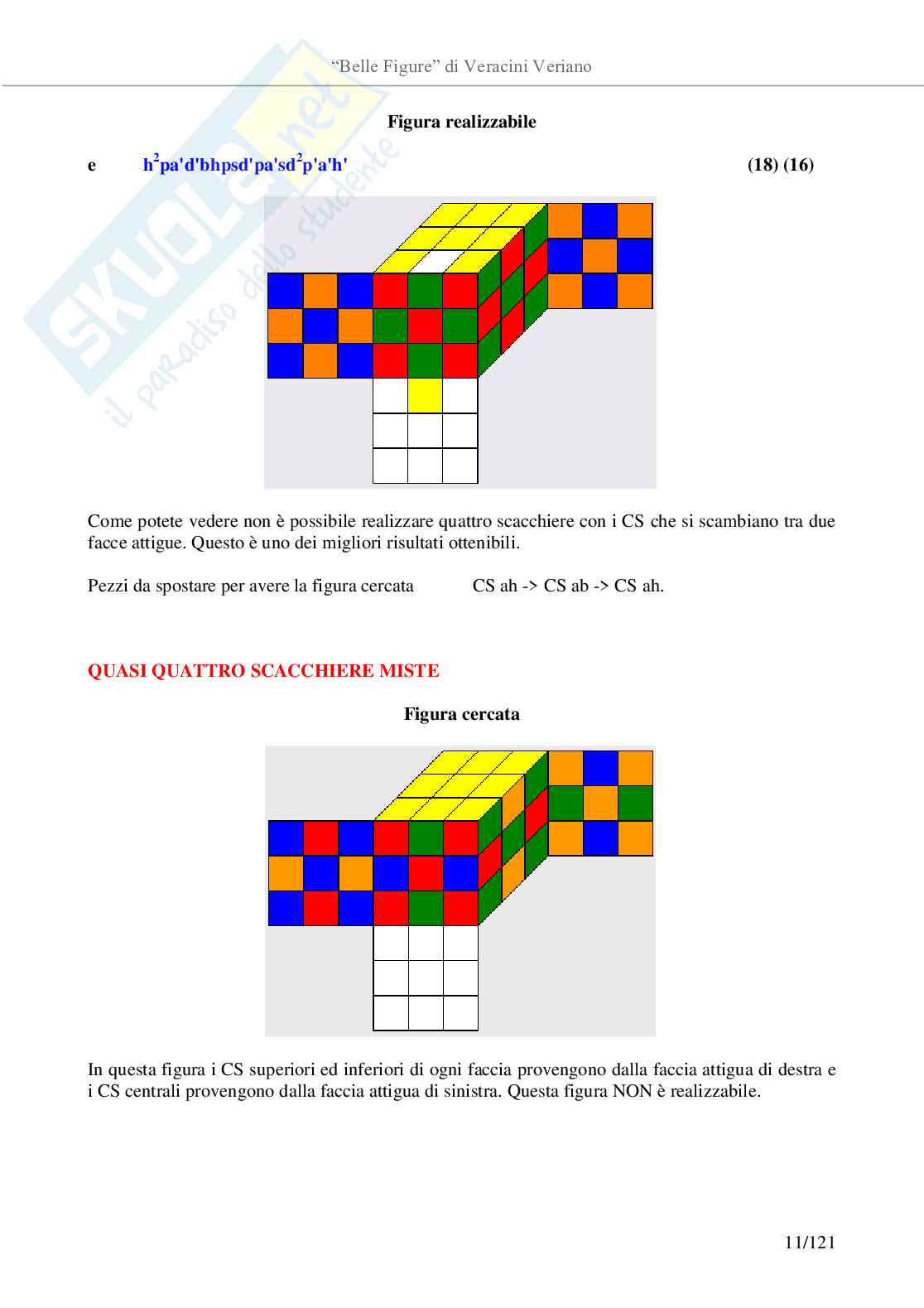 Belle figure con il cubo di Rubik Pag. 11