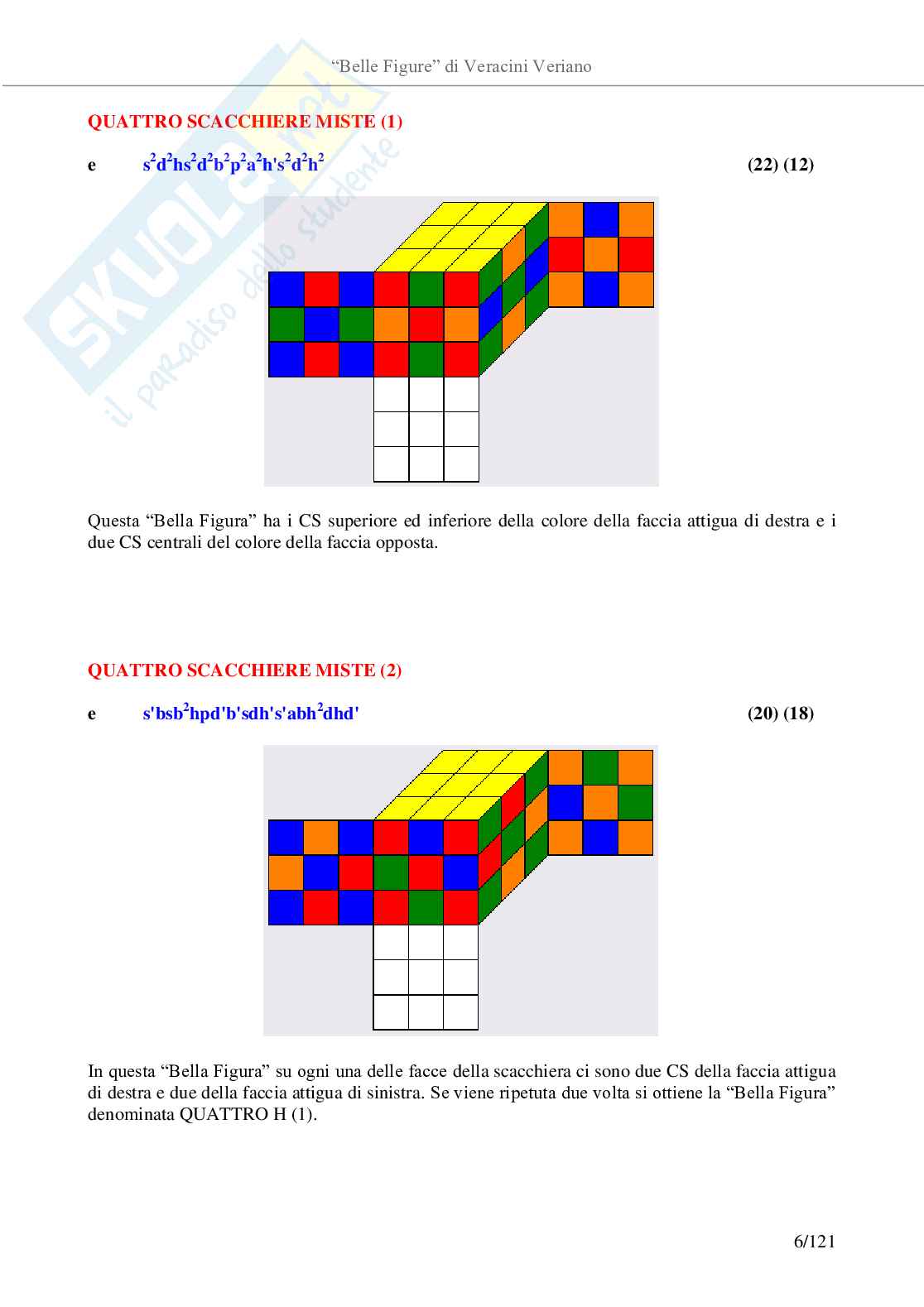 Belle figure con il cubo di Rubik Pag. 6