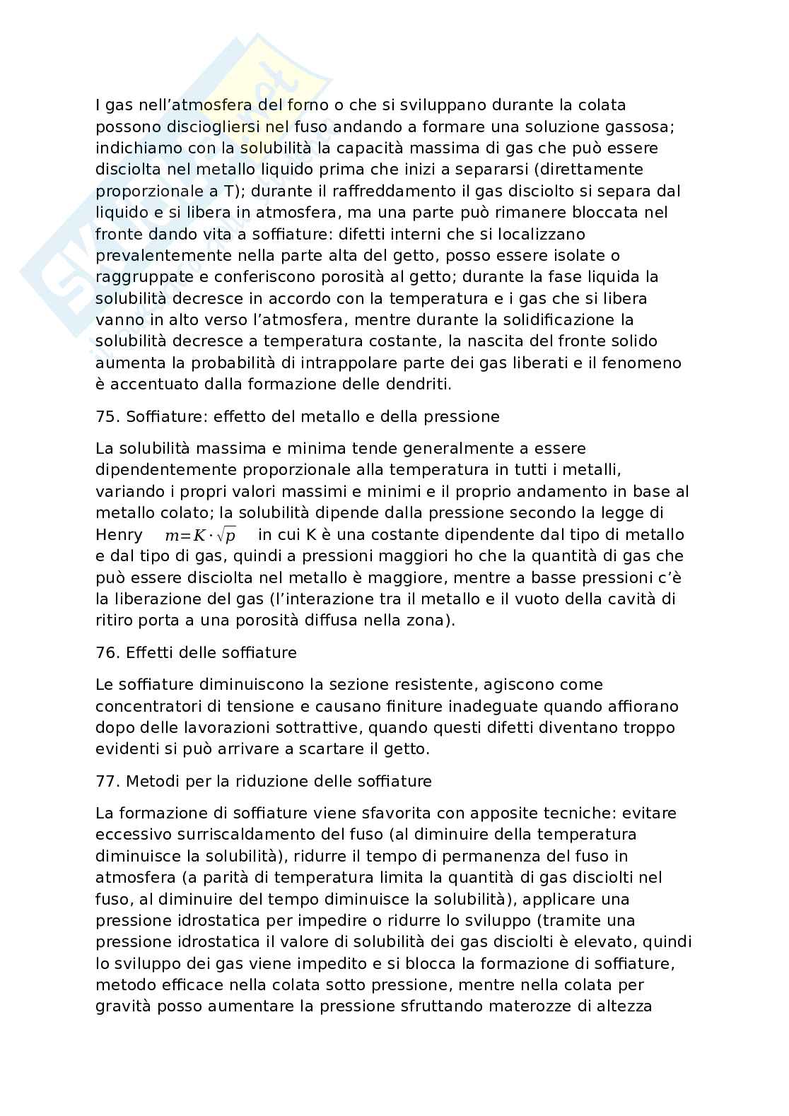 Risposte d'esame Tecnologia meccanica  Pag. 26