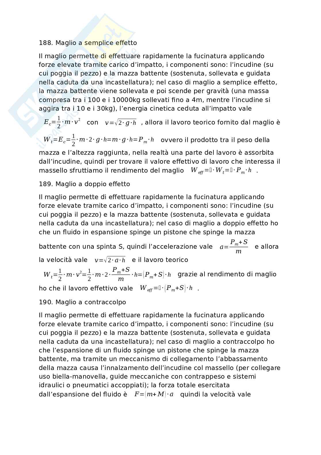 Risposte d'esame Tecnologia meccanica  Pag. 61
