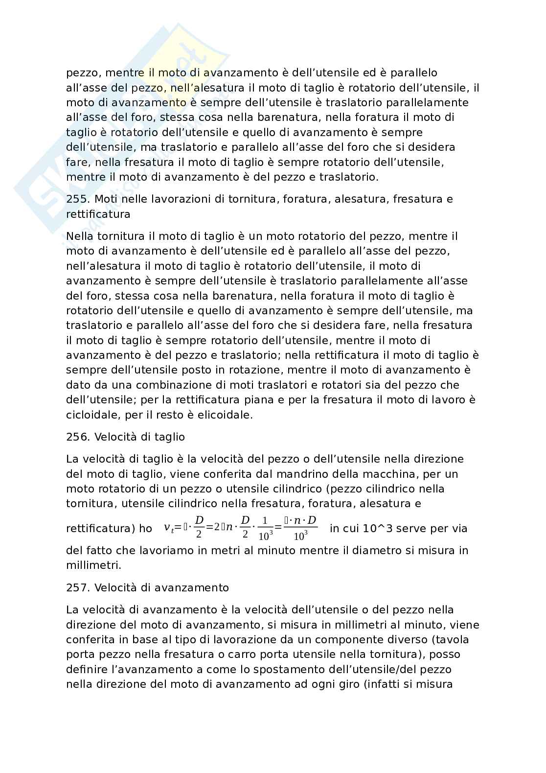 Risposte d'esame Tecnologia meccanica  Pag. 81