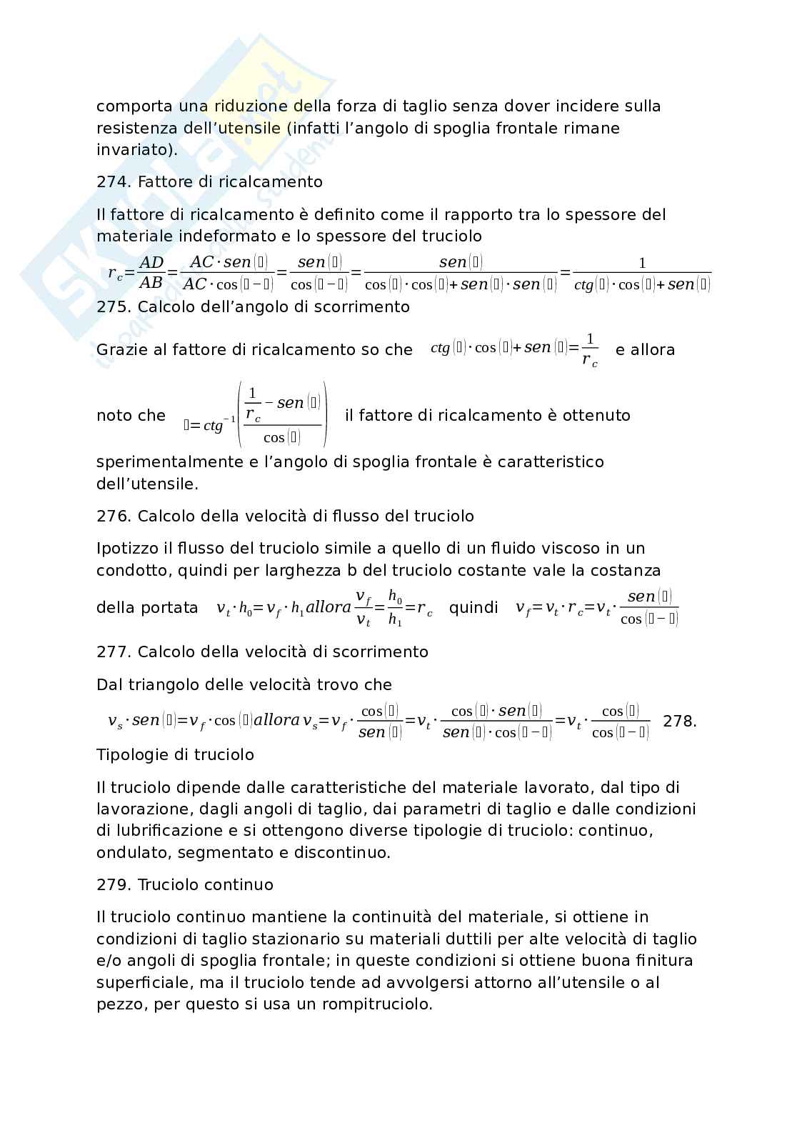 Risposte d'esame Tecnologia meccanica  Pag. 86