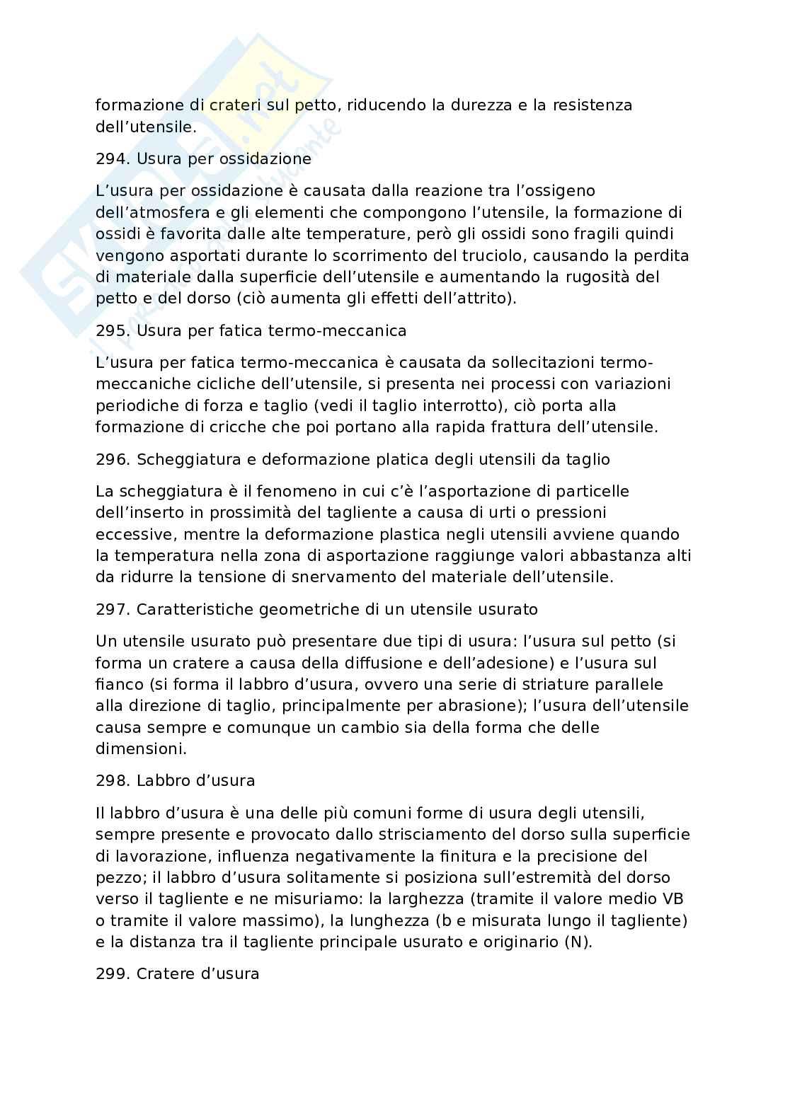 Risposte d'esame Tecnologia meccanica  Pag. 91