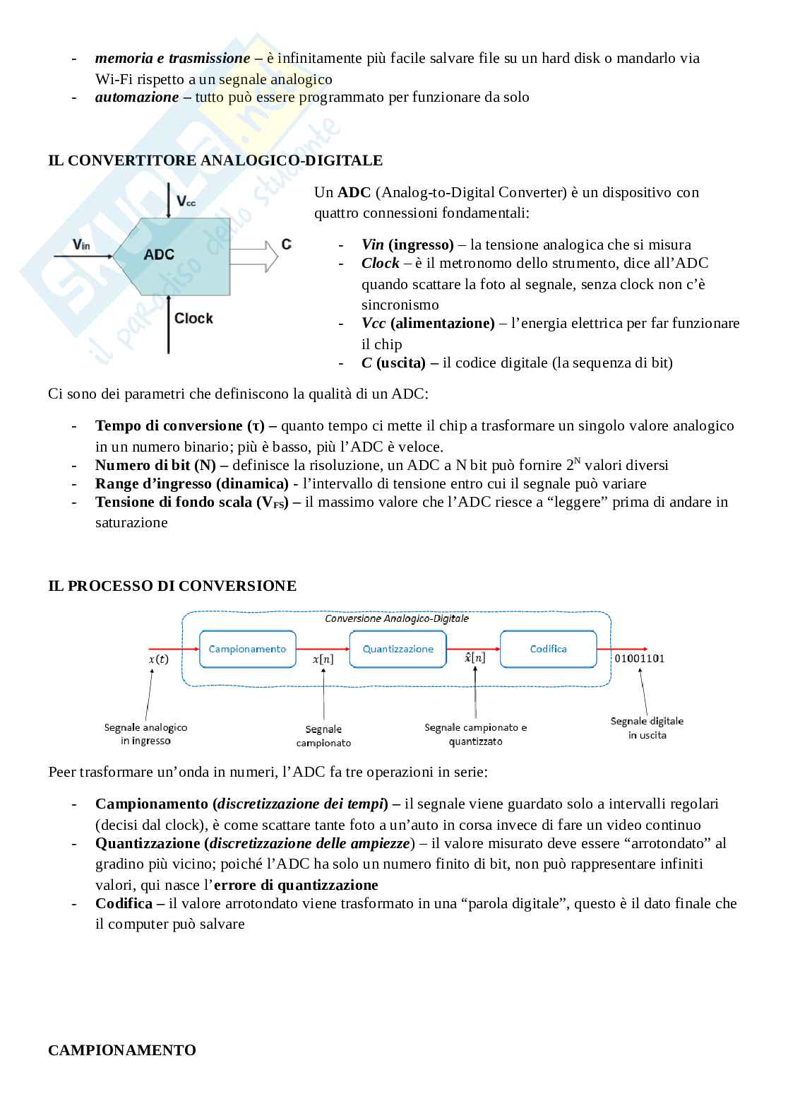 Appunti Misure elettriche ed elettroniche Pag. 21