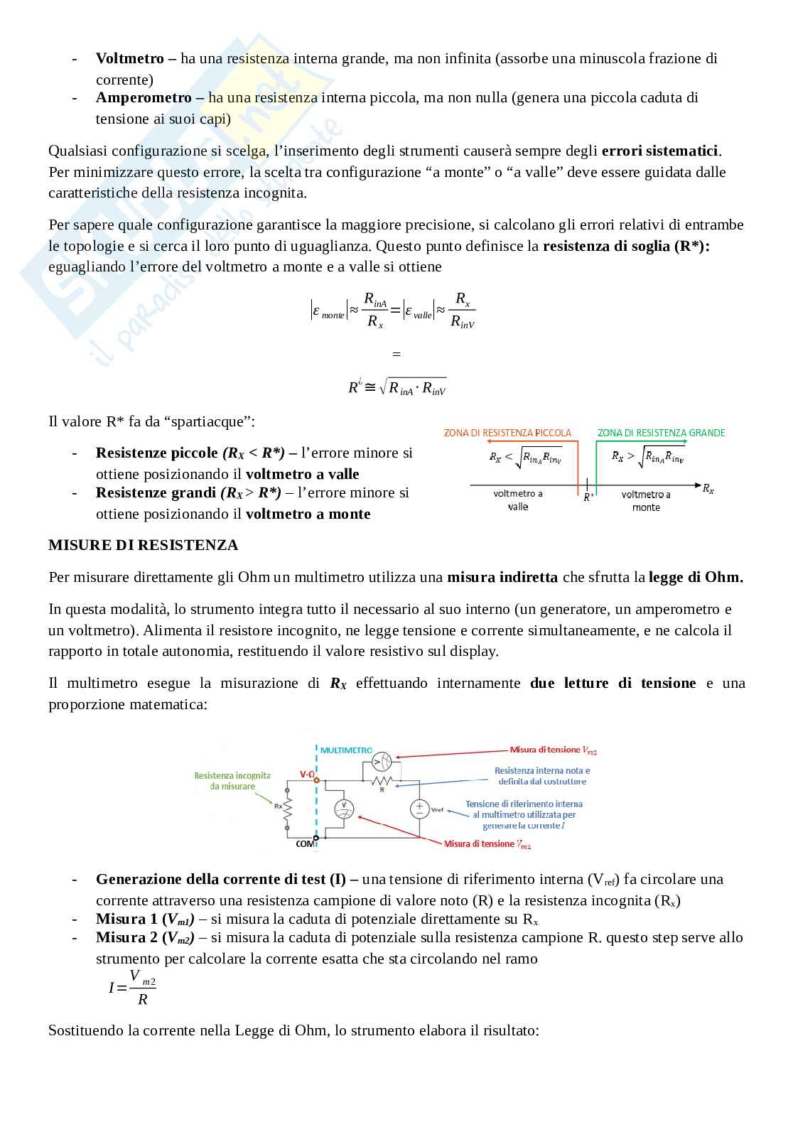 Appunti Misure elettriche ed elettroniche Pag. 46