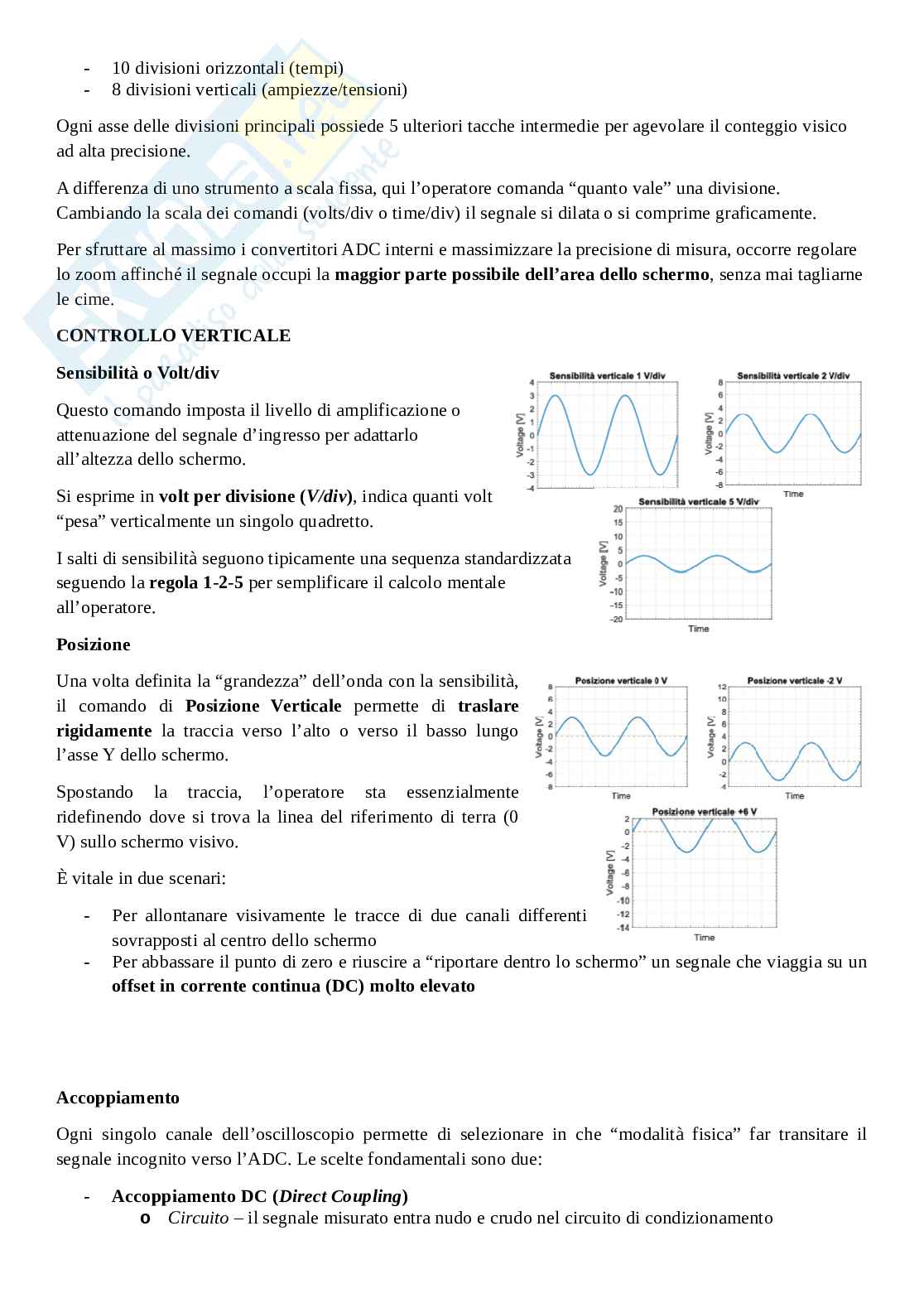 Appunti Misure elettriche ed elettroniche Pag. 56