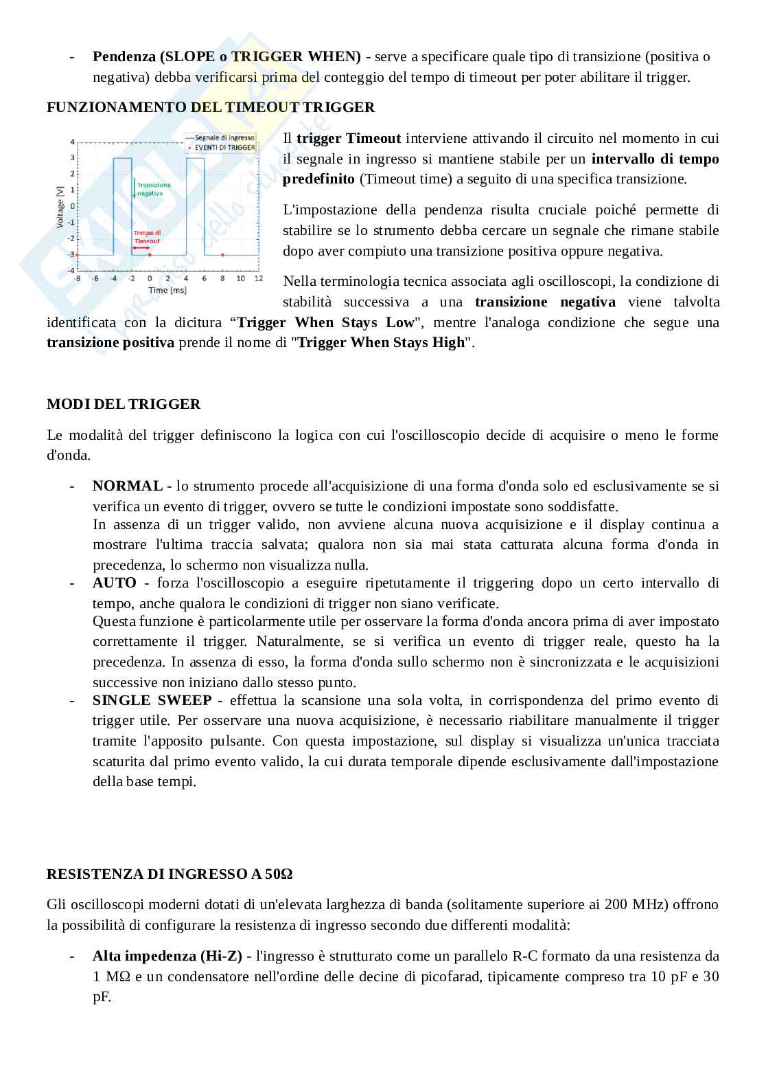 Appunti Misure elettriche ed elettroniche Pag. 61