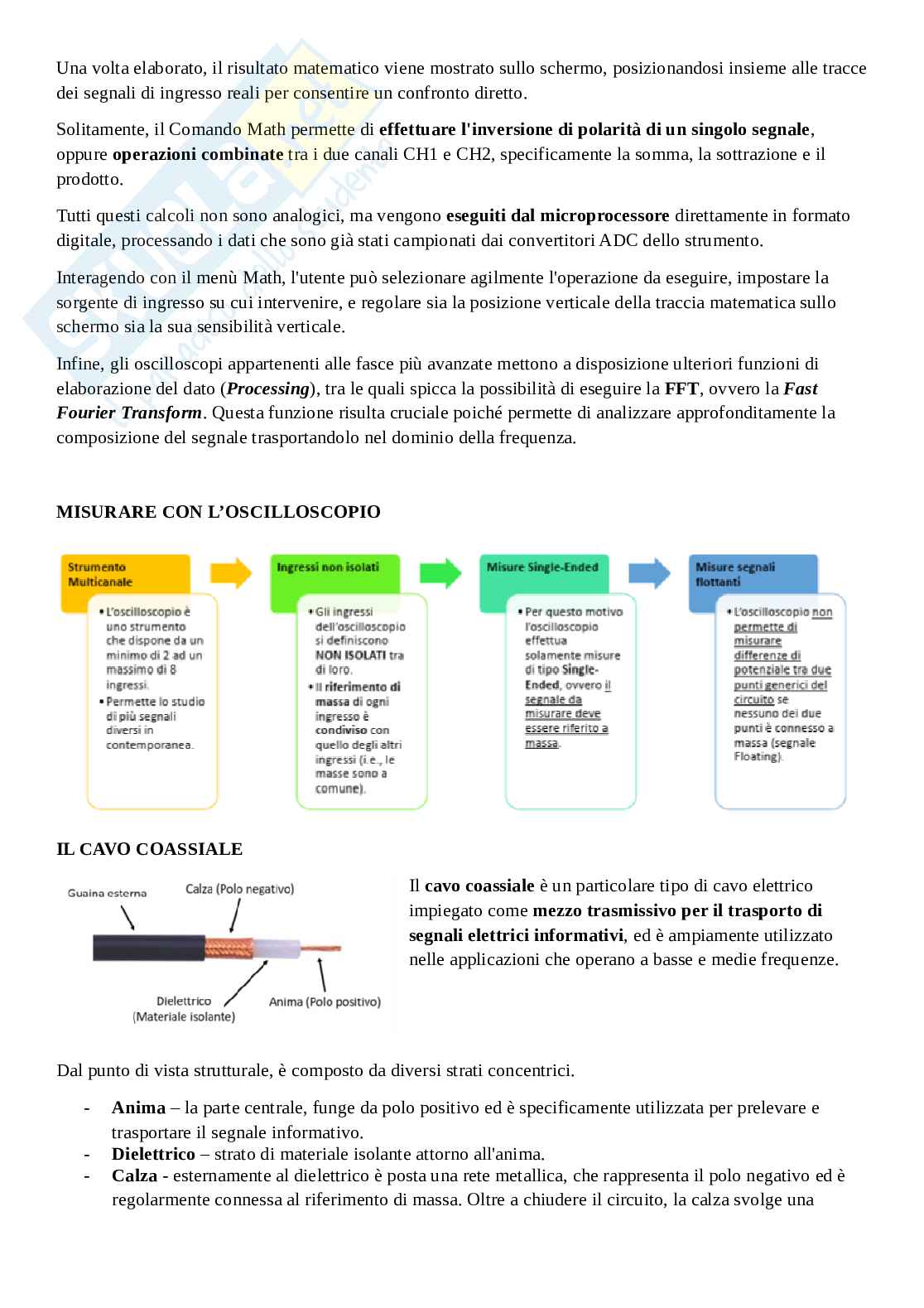 Appunti Misure elettriche ed elettroniche Pag. 66