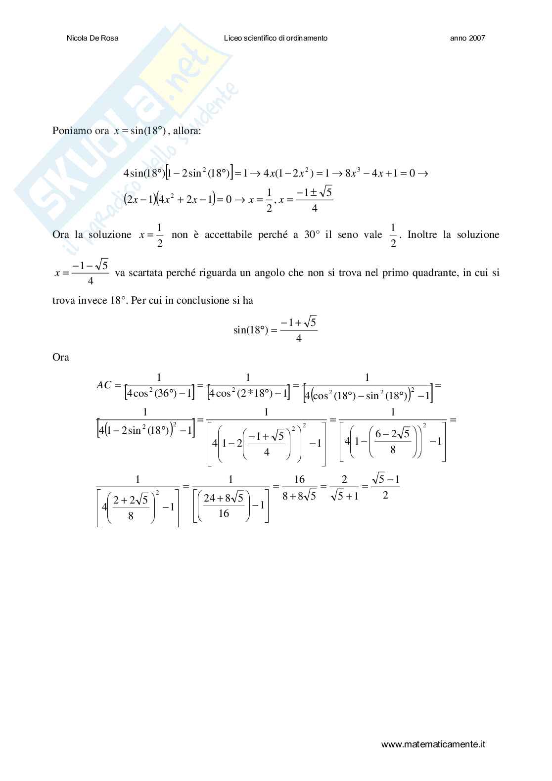 2007 - Liceo scientifico di ordinamento Pag. 11