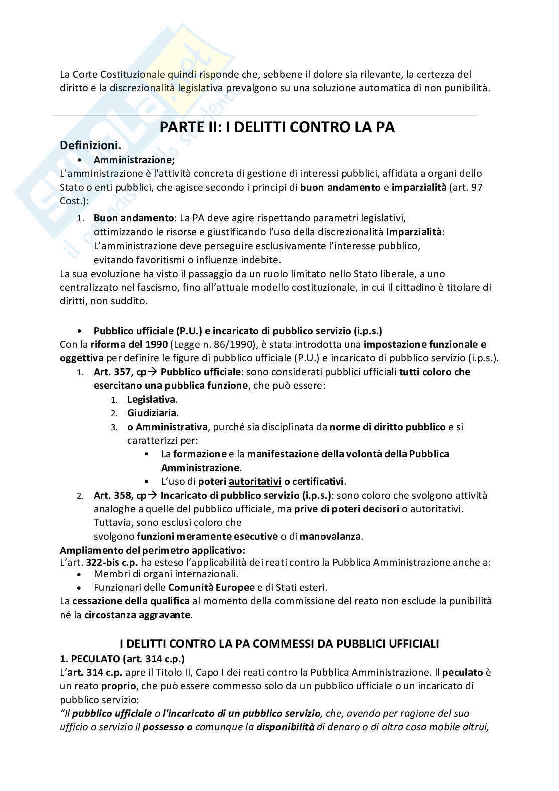 Riassunto esame Diritto penale avanzato, Prof. Fornasari Gabriele, libro consigliato Diritto penale. Percorsi di parte speciale, Canestrari, Curi, Fondaroli, Manes, Mantovani, Nisco, Tordini Cagli Pag. 16
