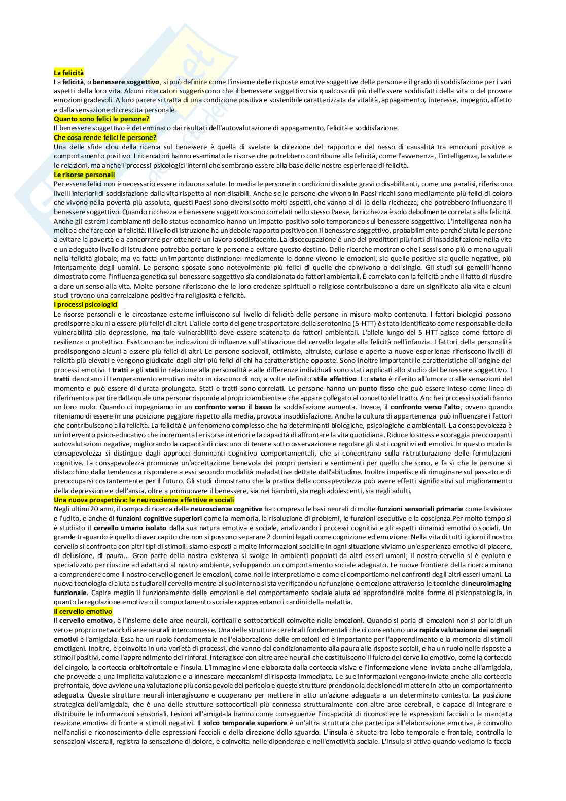 Riassunto esame Psicologia generale , Prof. Pirrone Concetta, libro consigliato Psicologia generale: capire la mente osservando il comportamento , Hilton, Bremner, Vliek, Sutherland, Passer, Smith Pag. 56