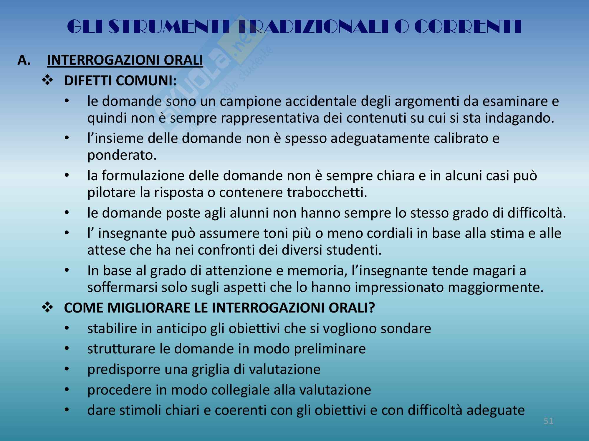 Riassunto esame Progettazione, Prof Luppi, libro consigliato Progettare la ricerca empirica in educazione ,Coggi, Ricchiardi Pag. 51