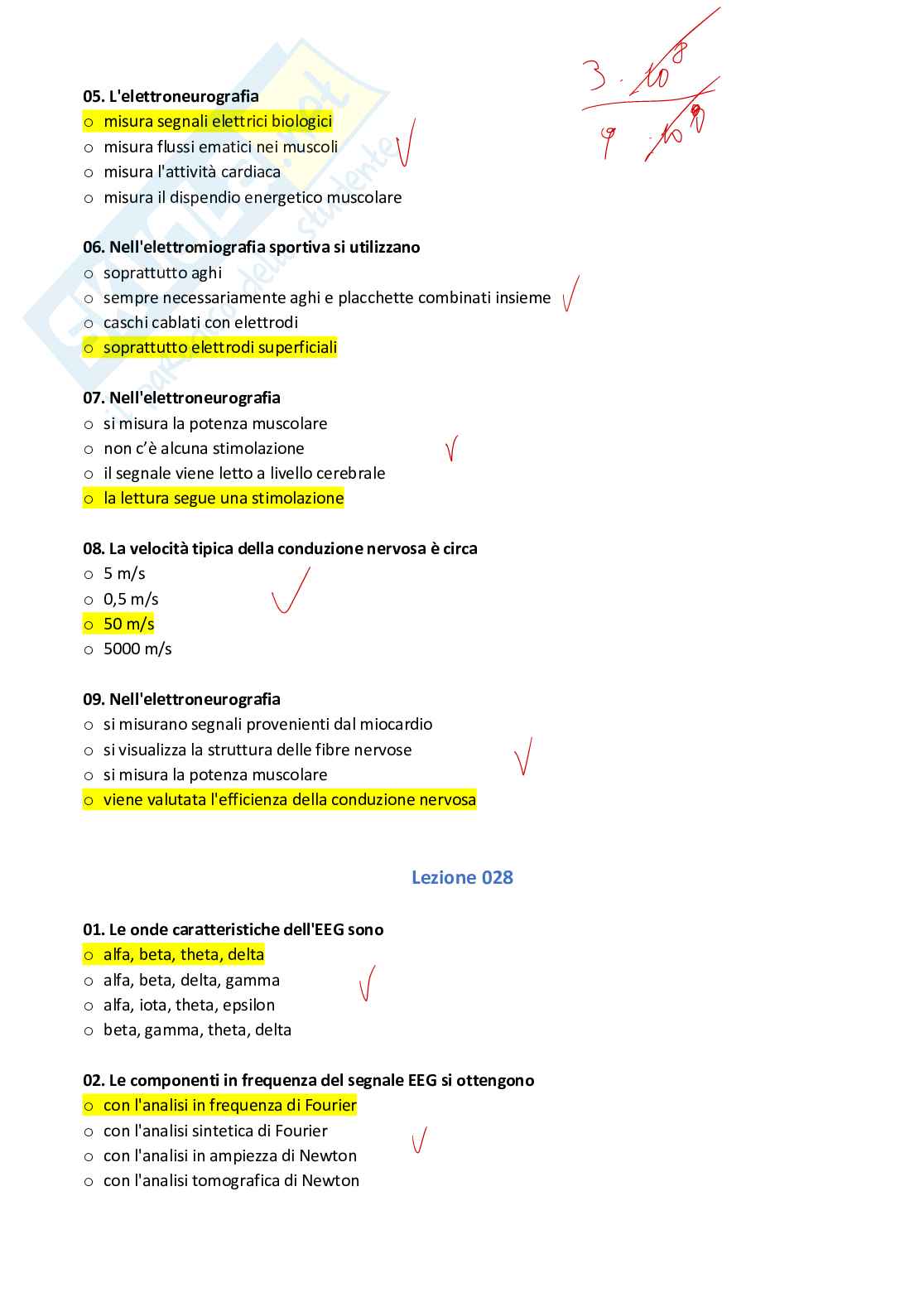 Paniere nuovo di Fisica medica Pag. 46