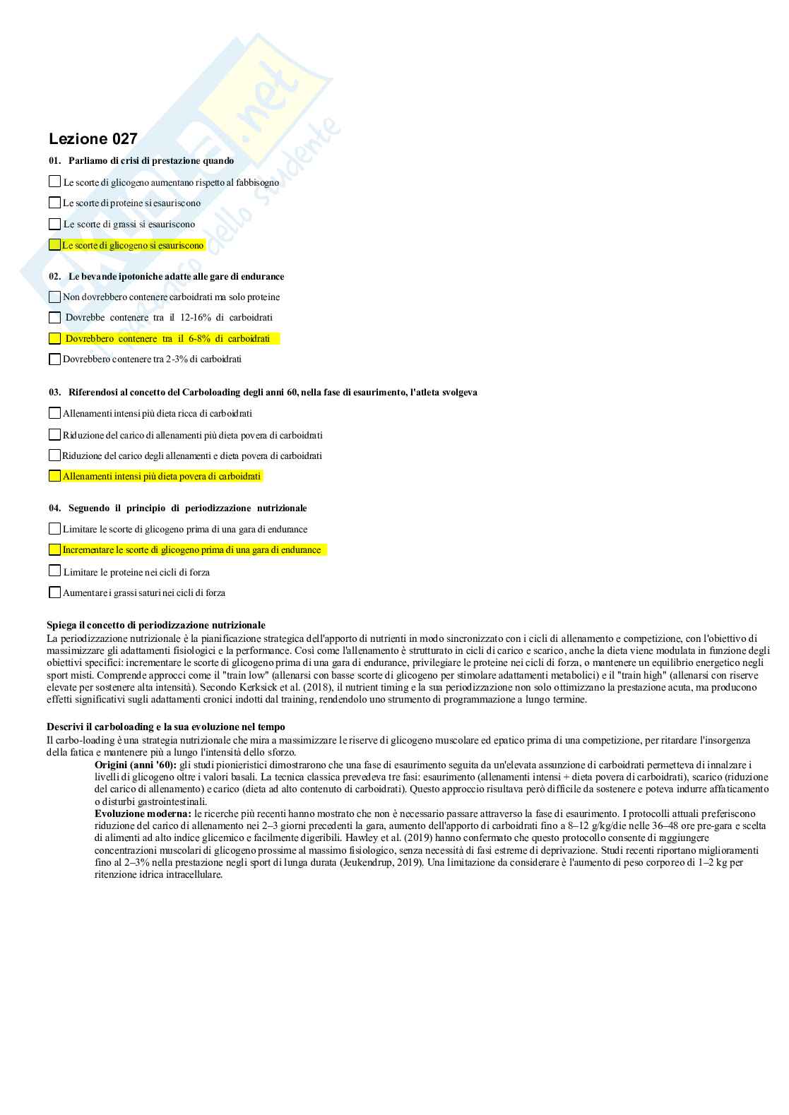 Paniere chiuse e aperte Medicina dello sport Pag. 26