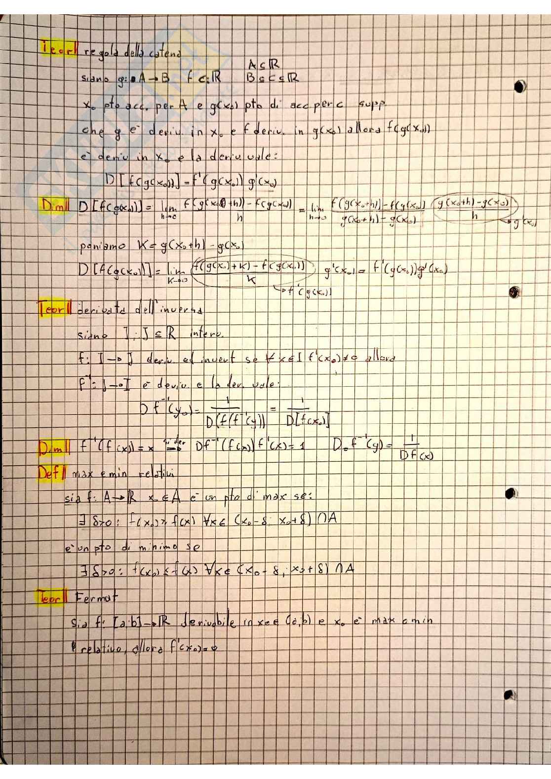 Teoria di Analisi matematica 1 Pag. 16