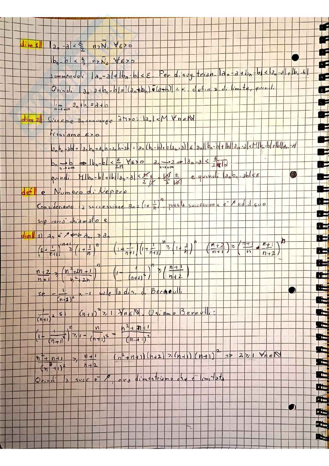 Teoria di Analisi matematica 1 Pag. 6