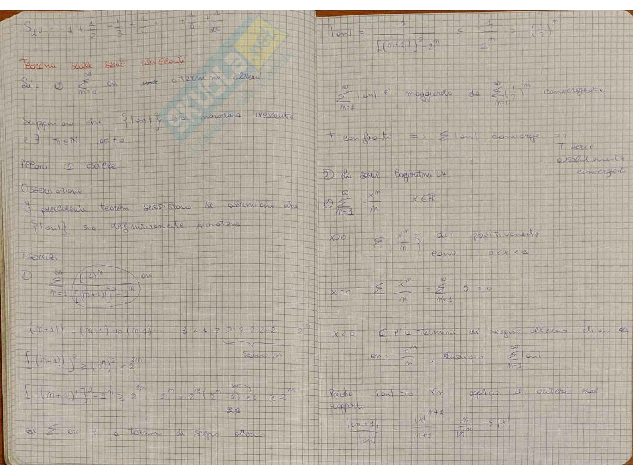 Appunti Analisi matematica 1 - parte 2  Pag. 31