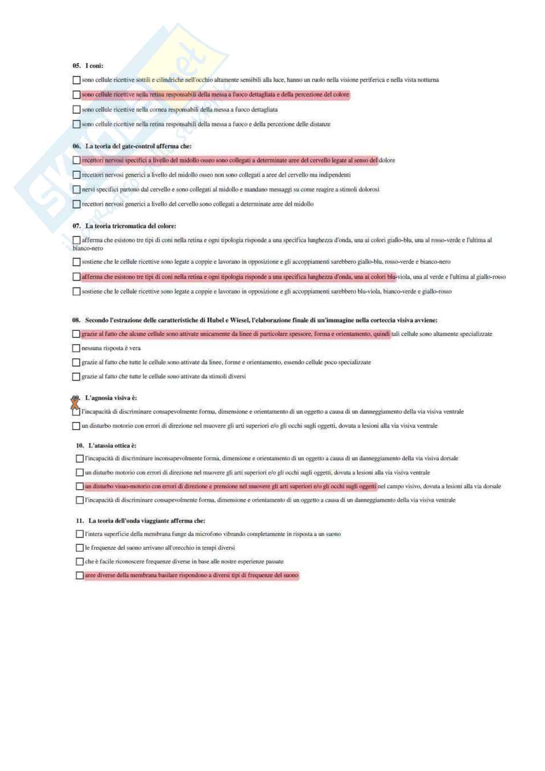 Psicologia generale Pag. 21