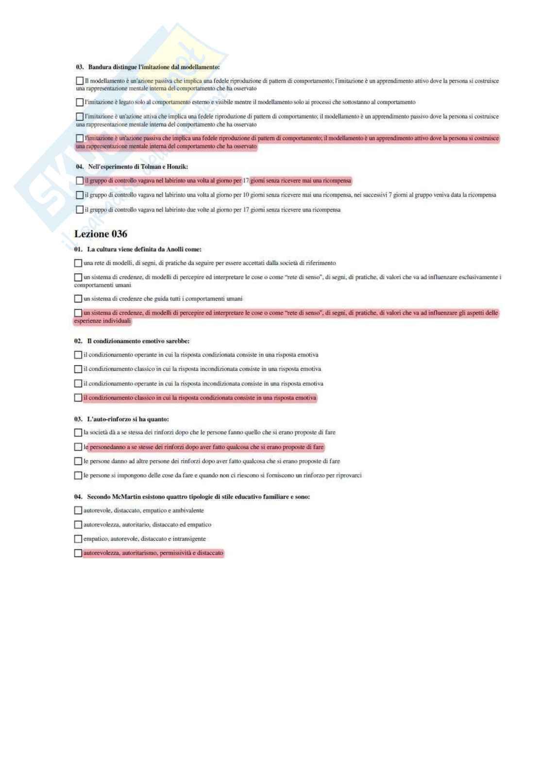 Psicologia generale Pag. 51