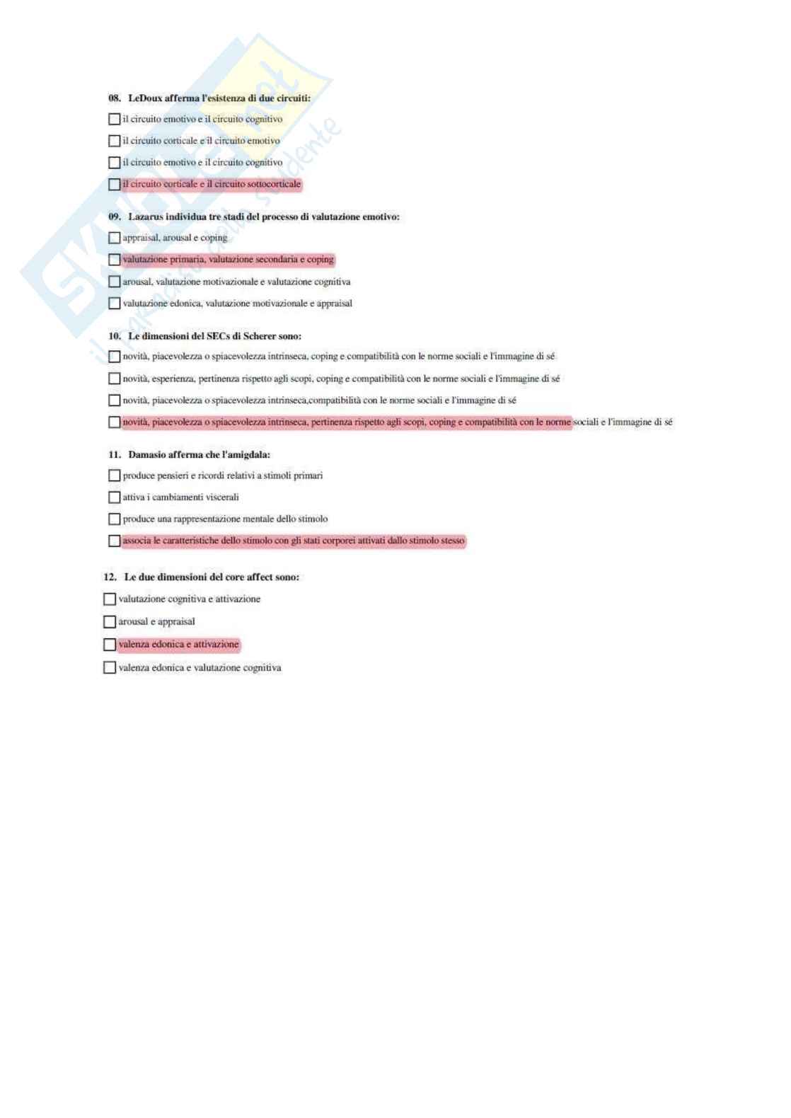 Psicologia generale Pag. 66