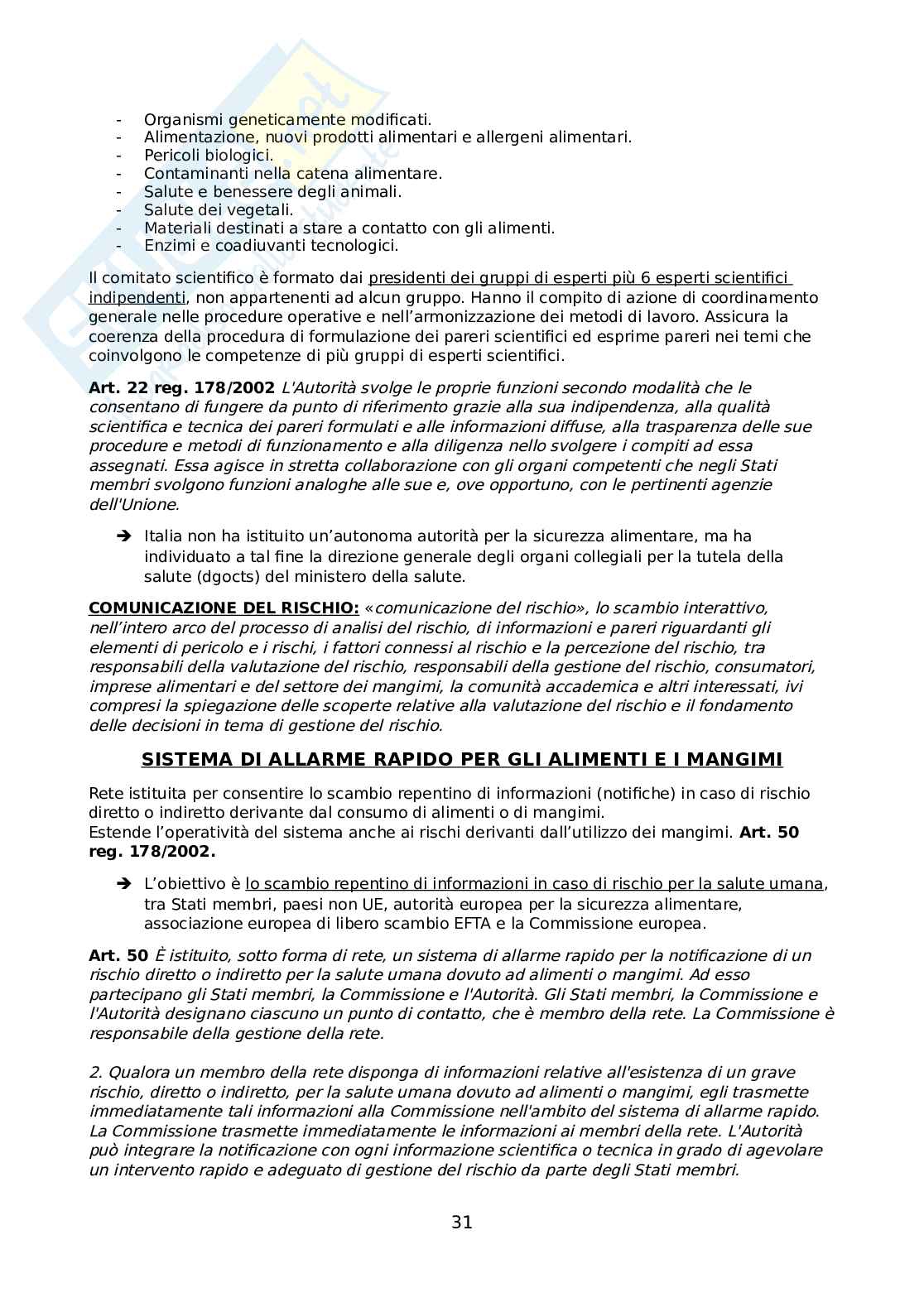 Appunti di Diritto agro-alimentare Pag. 31