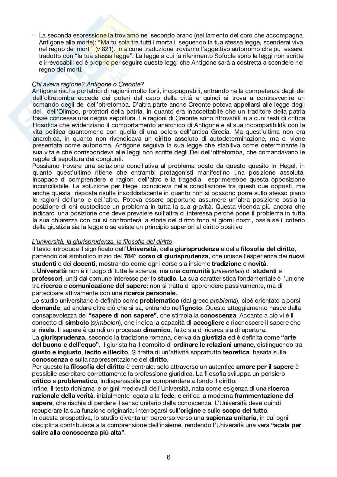 Appunti delle lezioni di Filosofia del diritto Pag. 6
