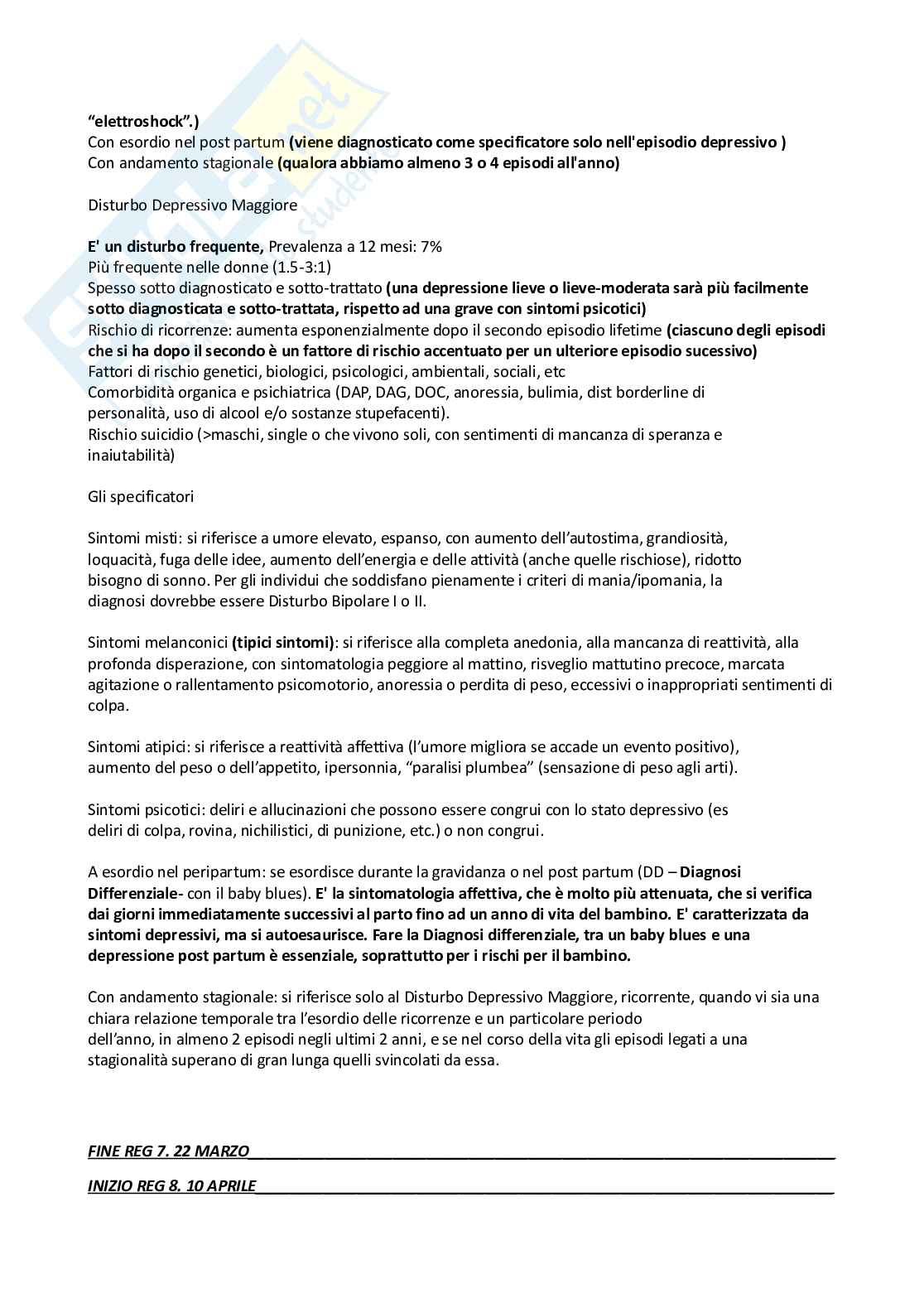 Appunti di psichiatria e psicopatologia per lo sviluppo Pag. 56