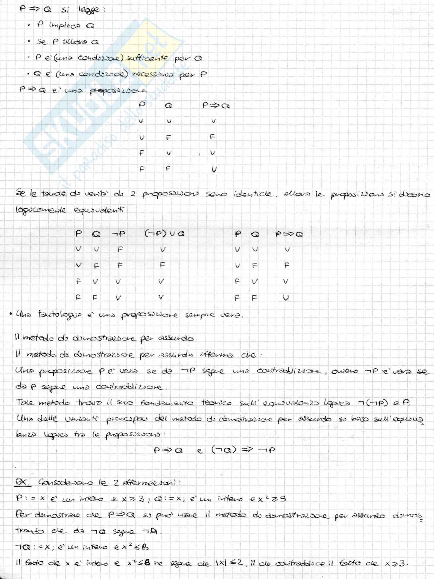 Appunti ed esercizi svolti di Matematica di base, Matematica di base, Pietro Zecca Pag. 6