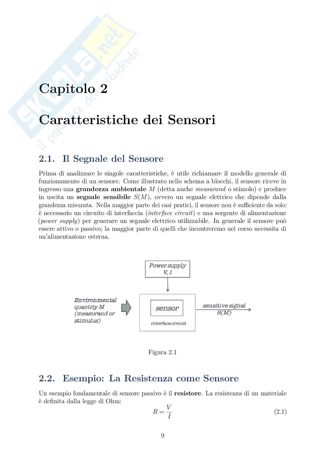 Appunti di Sensori: RTD, Ponte di Wheatstone, Strain Gauge, LVDT  Pag. 16