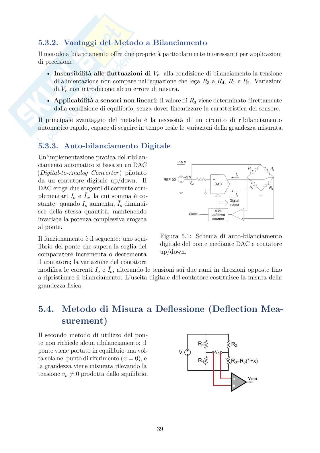Appunti di Sensori: RTD, Ponte di Wheatstone, Strain Gauge, LVDT  Pag. 46