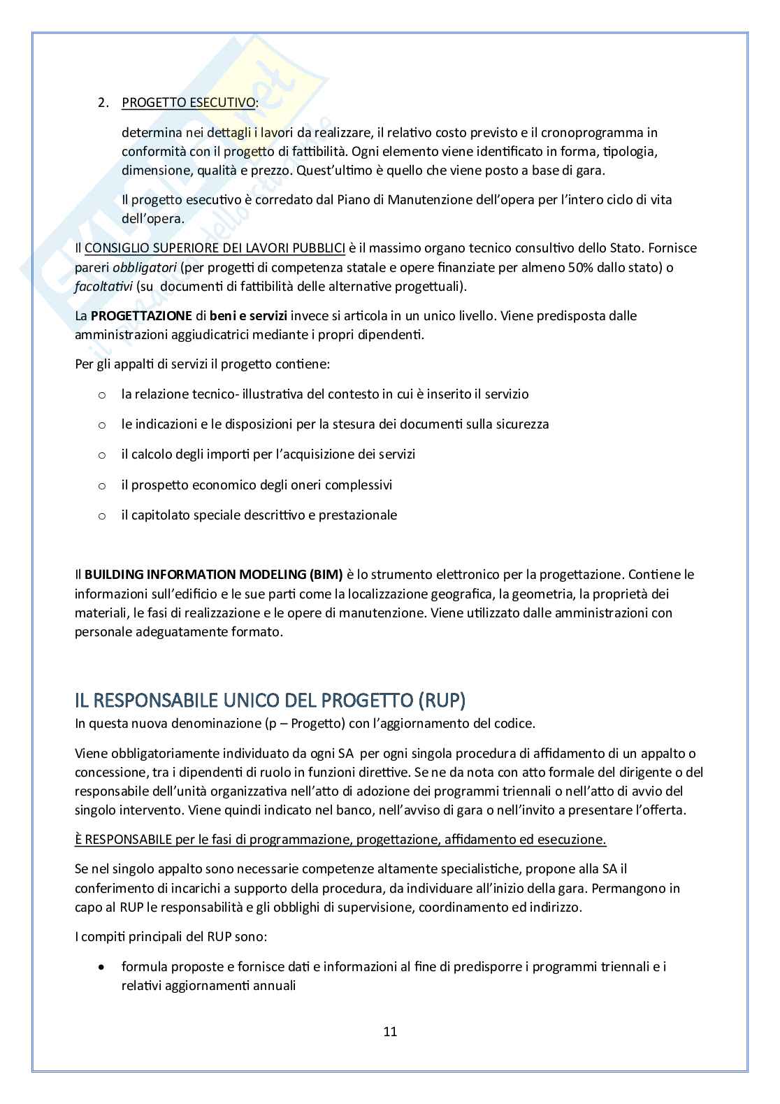 Nuovo Codice dei Contratti Pubblici - D.lgs. 36/2023 - Appunti schematici per Concorsi Pag. 11