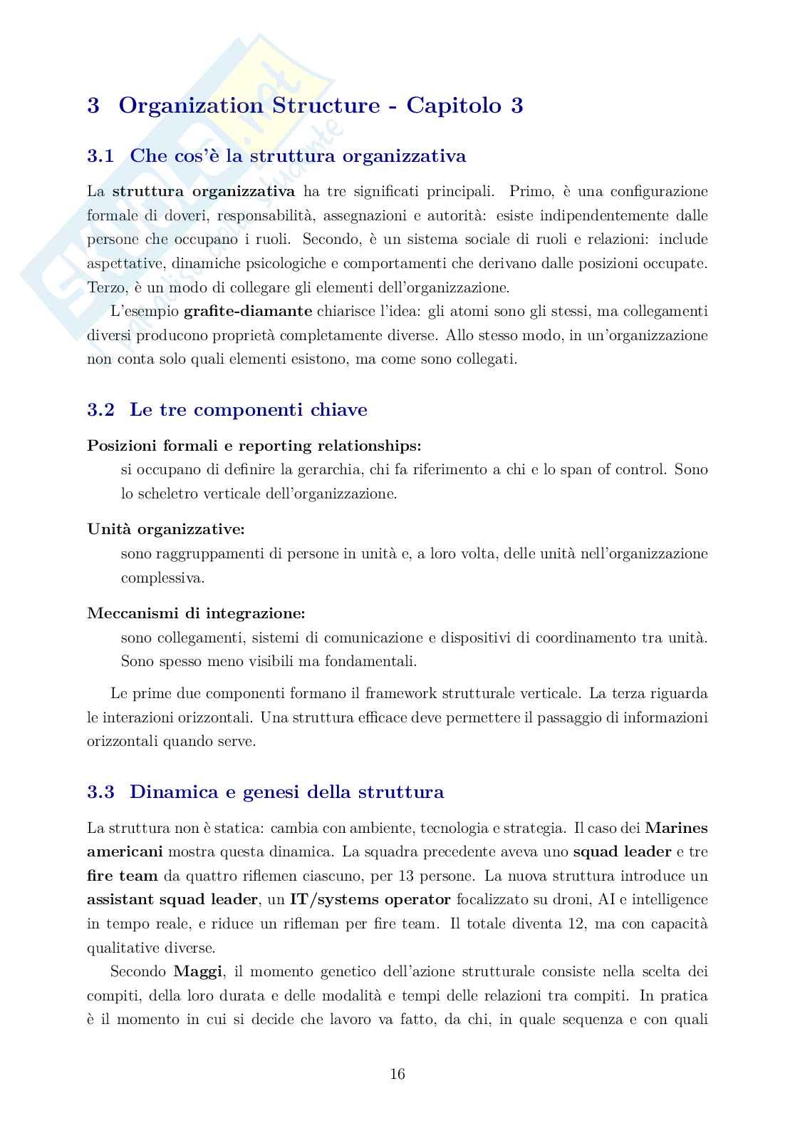 Appunti di Organizational science Pag. 16