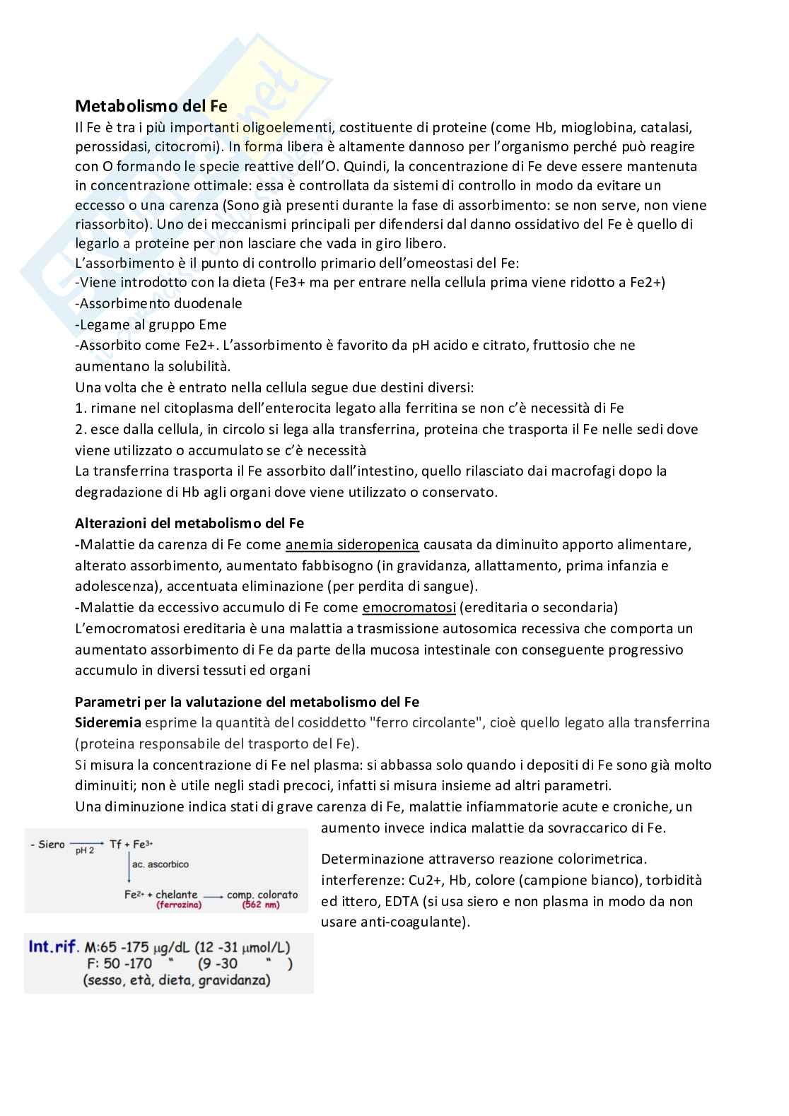 Analisi biochimico-cliniche Pag. 21