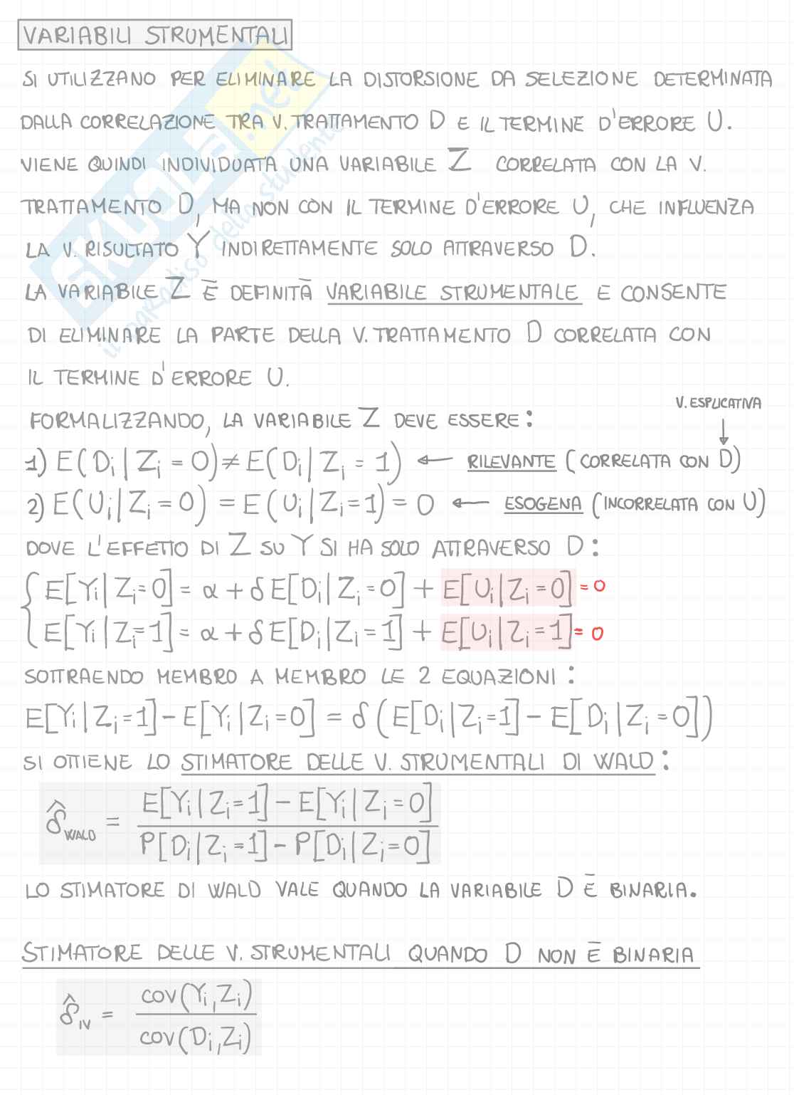 Appunti precisi e concisi Valutazione d'impatto delle scelte imprenditoriali e politiche (Parte 3) Pag. 6