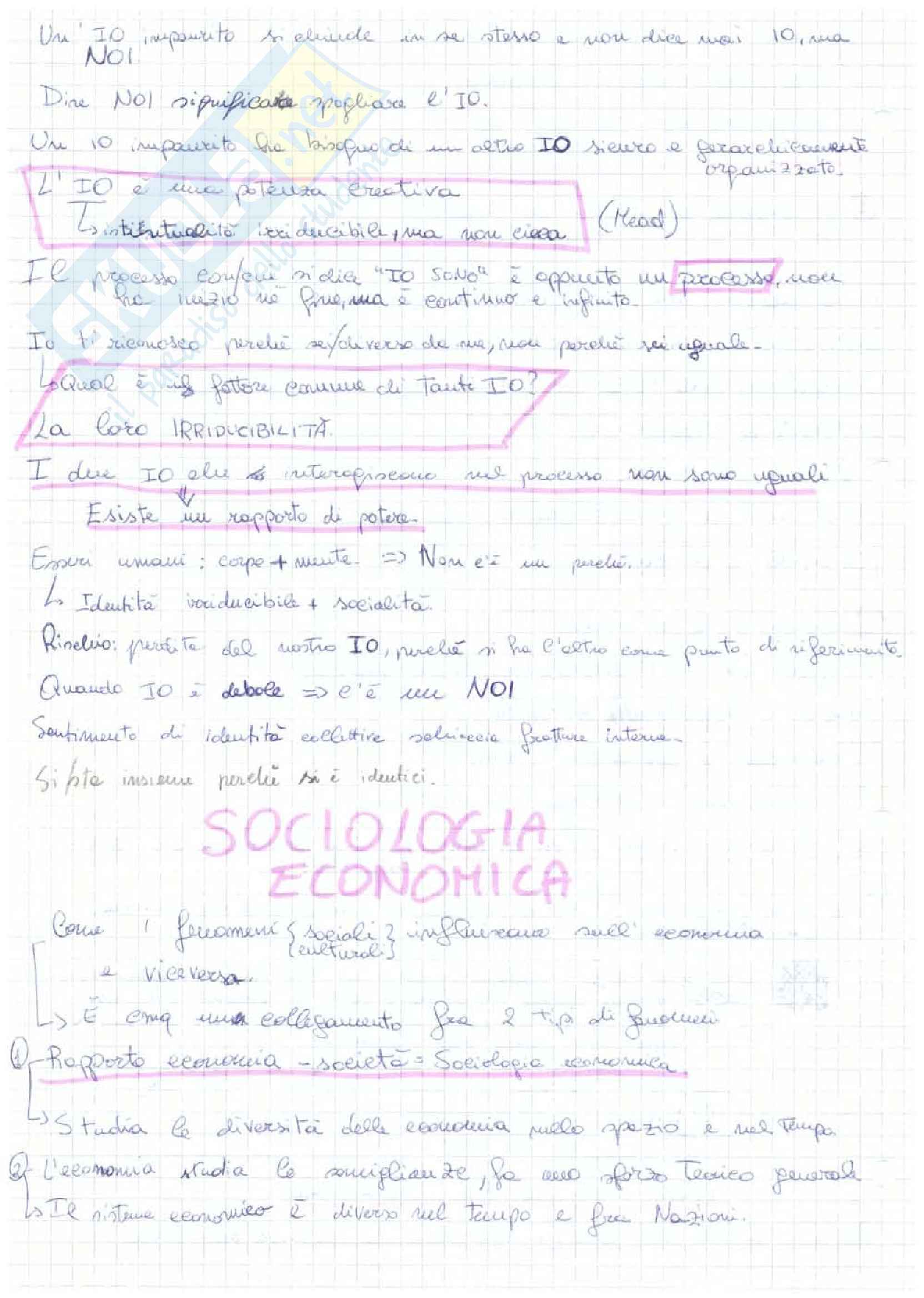 Sociologia generale - Appunti Pag. 36