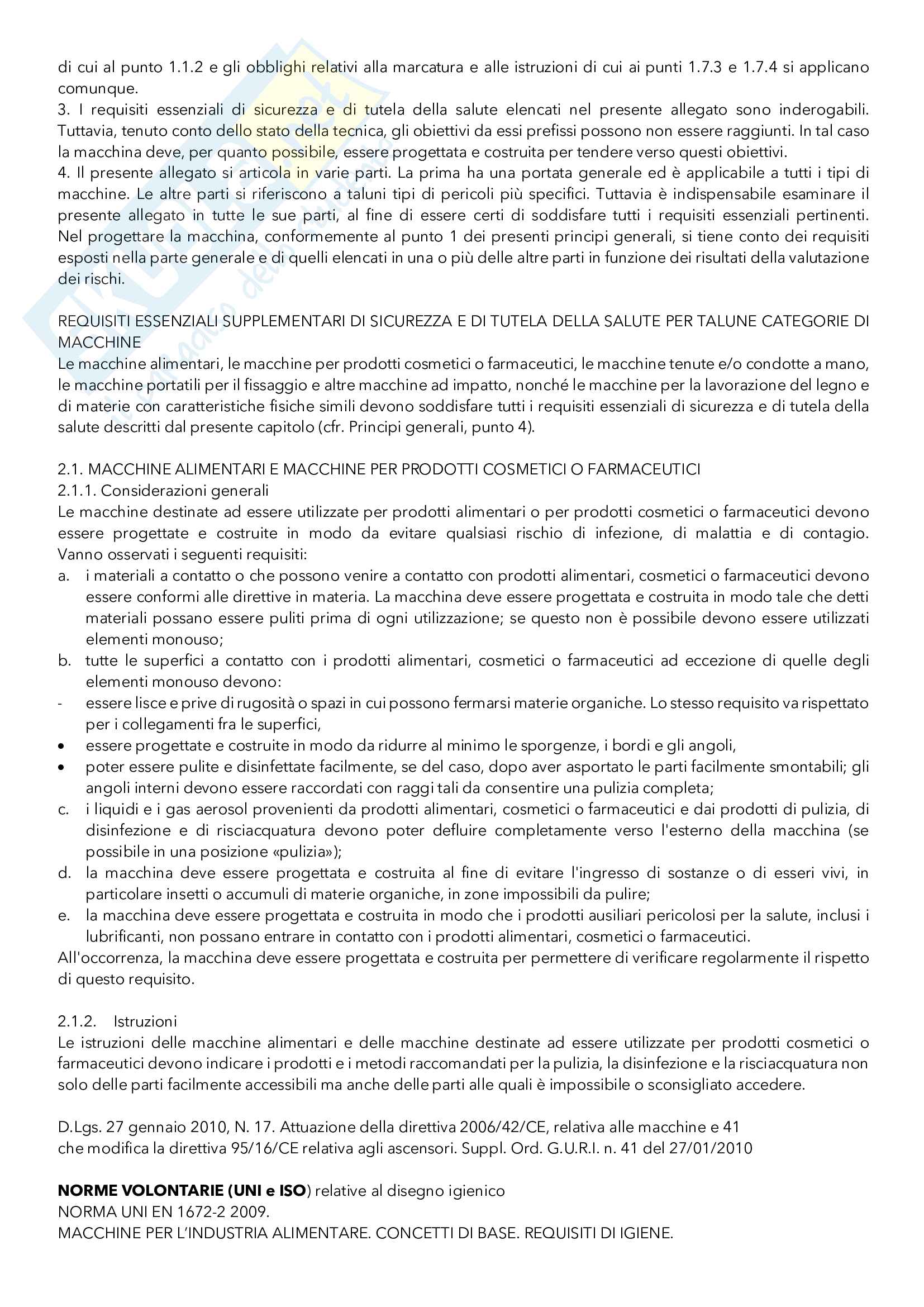 Sanificazione nell'industria alimentare Pag. 31