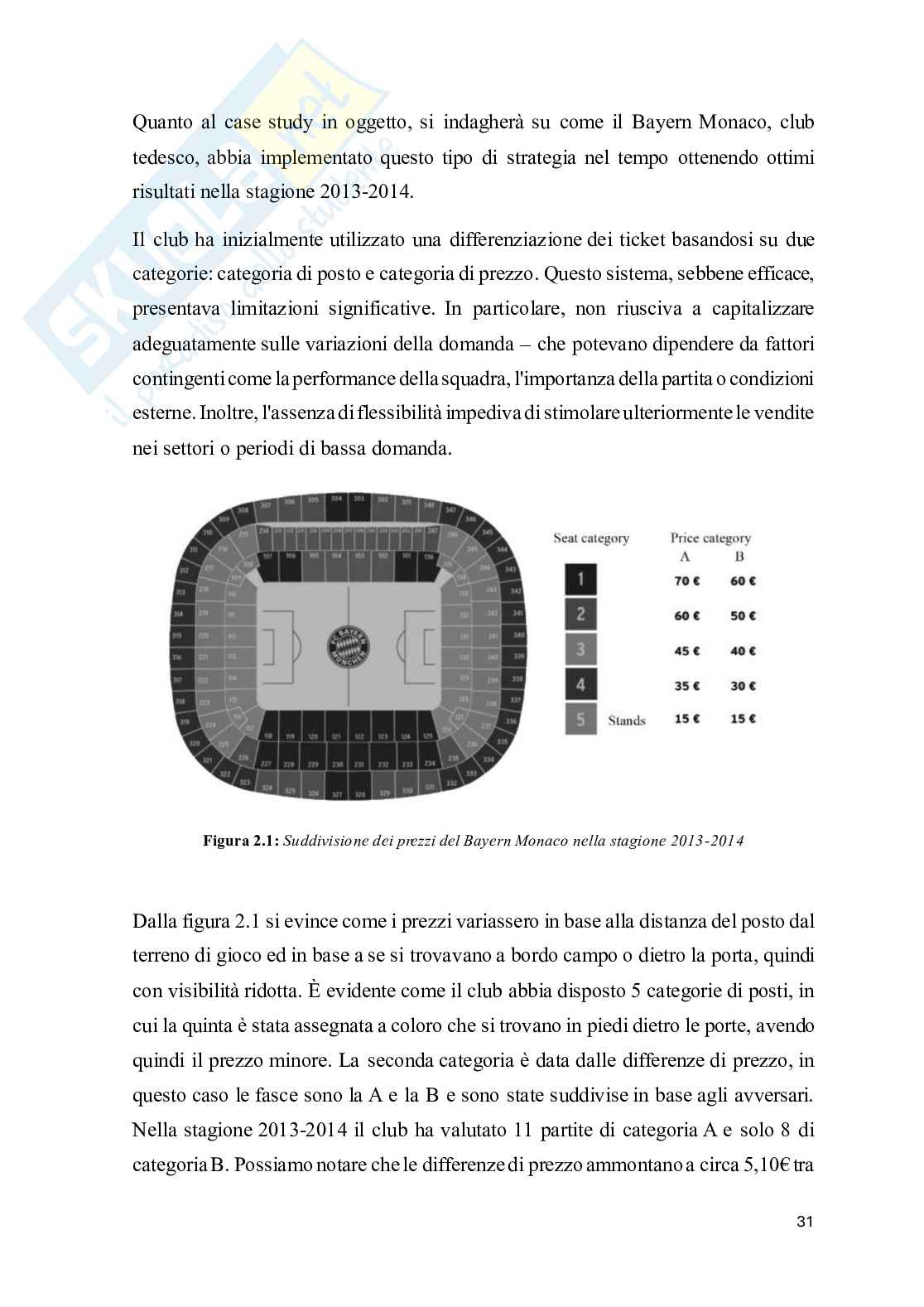 Stakeholder management nel calcio: strategie per il successo economico e sociale delle società sportive Pag. 31