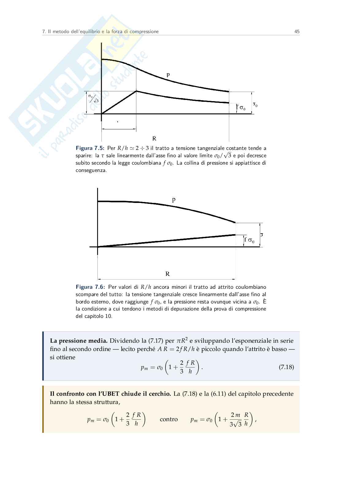 Appunti tecnologie di formatura, modulo plasticità - primo parziale Pag. 46