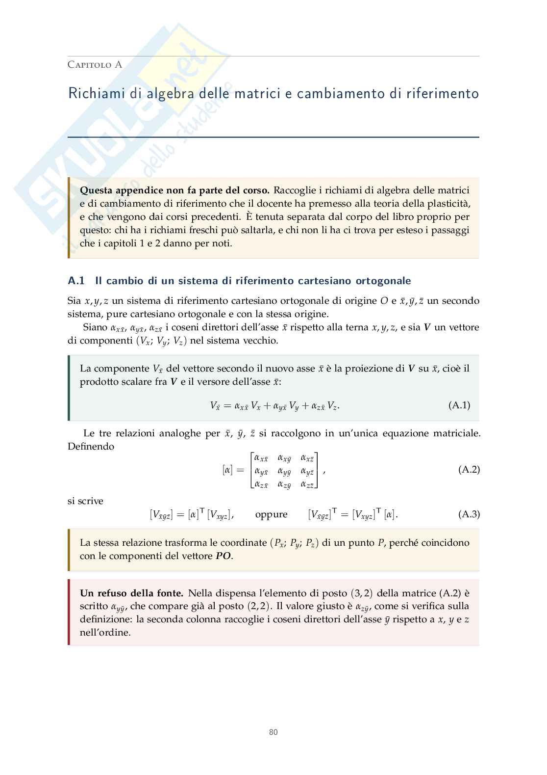 Appunti tecnologie di formatura, modulo plasticità - primo parziale Pag. 81