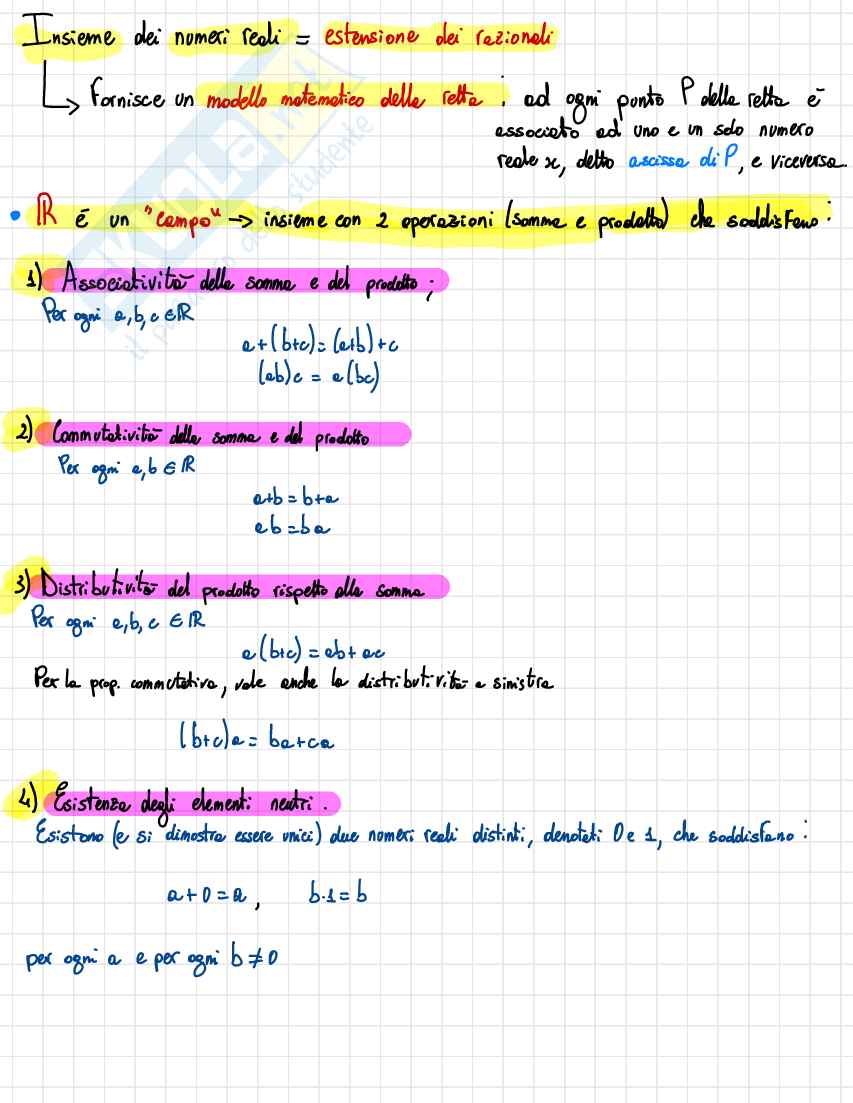 Analisi e Geometria 1 Pag. 6