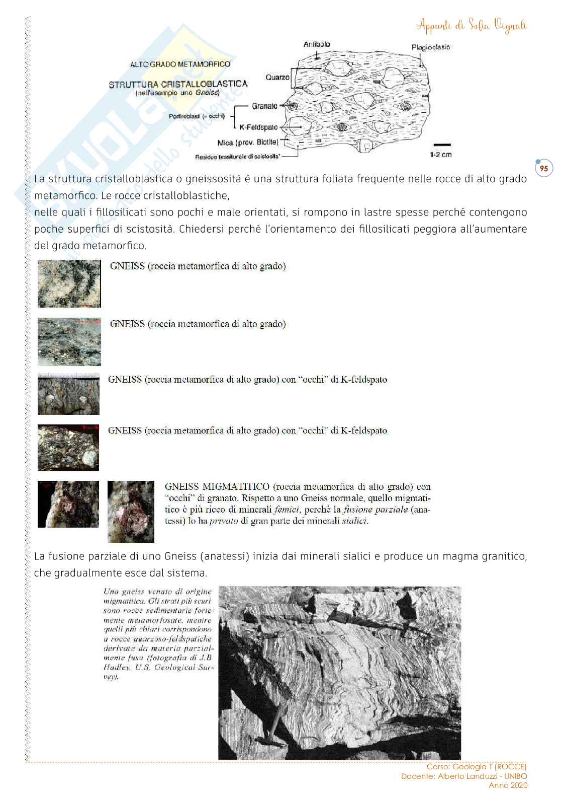Geologia T - Rocce (Parte 2) Pag. 46