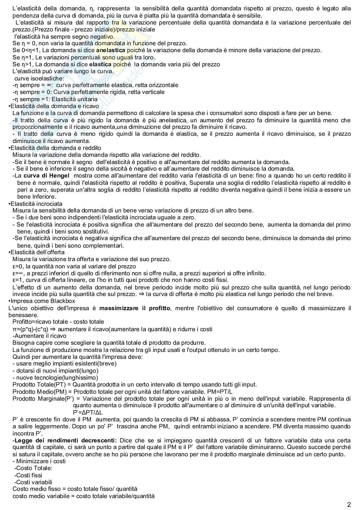 Economia ed organizzazione aziendale  Pag. 2