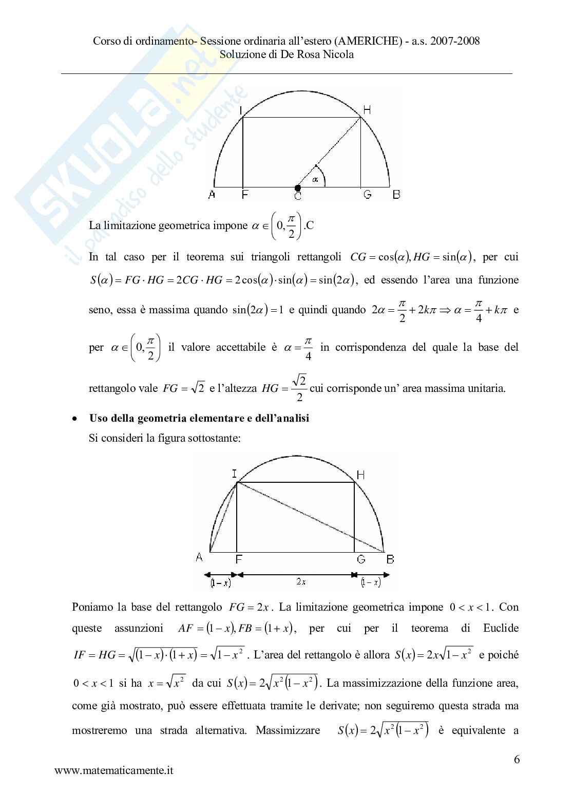 2008 - Liceo scientifico, scuole italiane all'estero (Americhe) Pag. 6