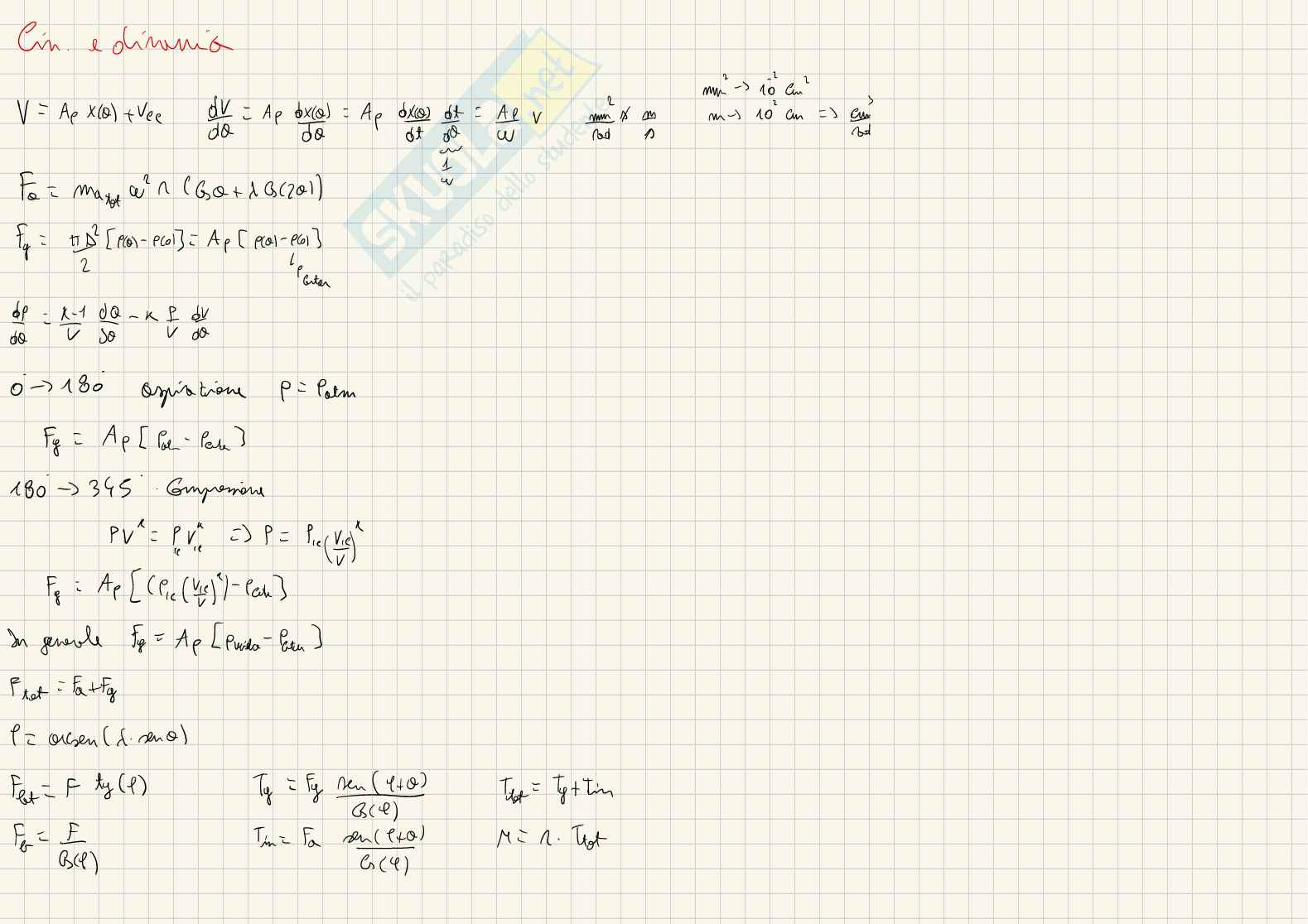 Formulario Progettazione strutturale del motore - prima parte Pag. 2