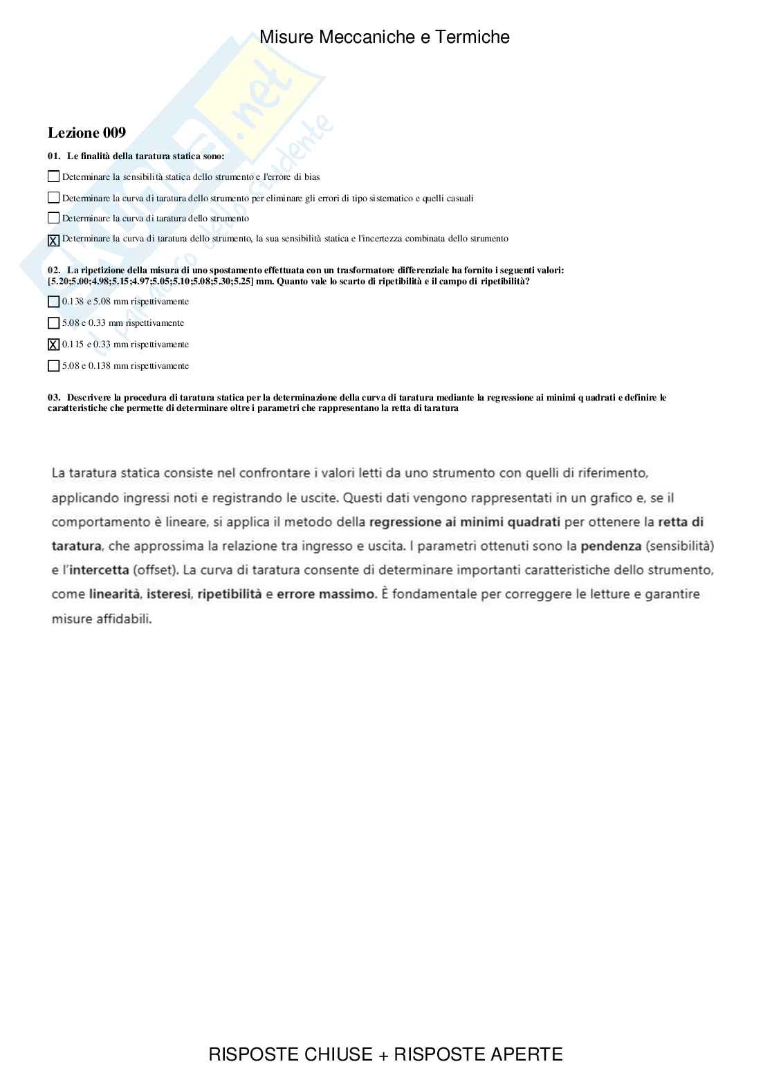 Misure meccaniche e termiche - Paniere compilato Pag. 16