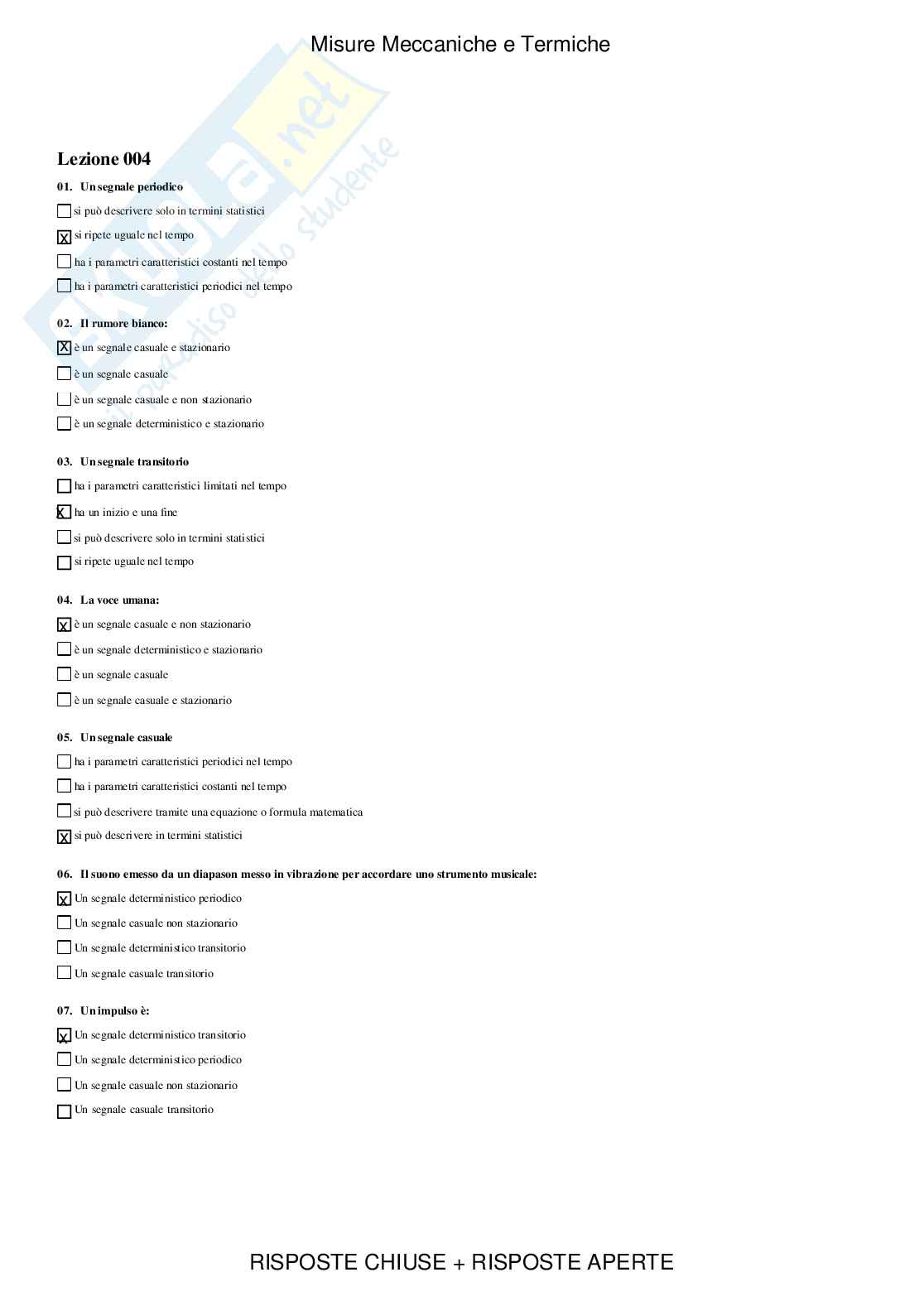 Misure meccaniche e termiche - Paniere compilato Pag. 6