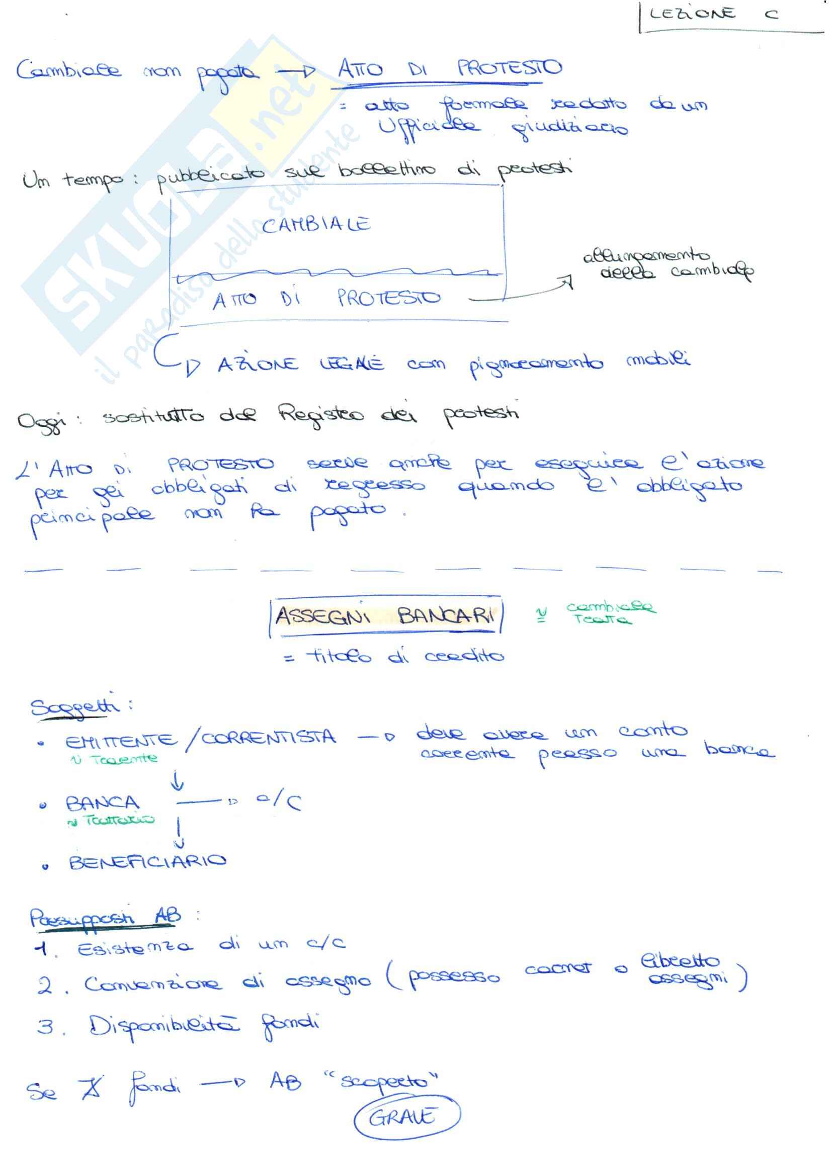 Economia degli Intermediari Finanziari (Prof. De Sury - Rovera) Pag. 2