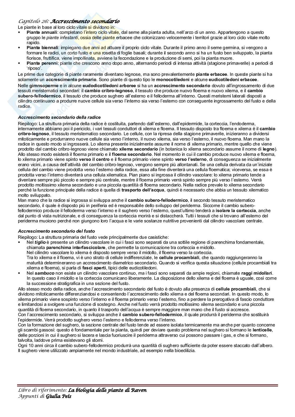 Biologia vegetale Pag. 31