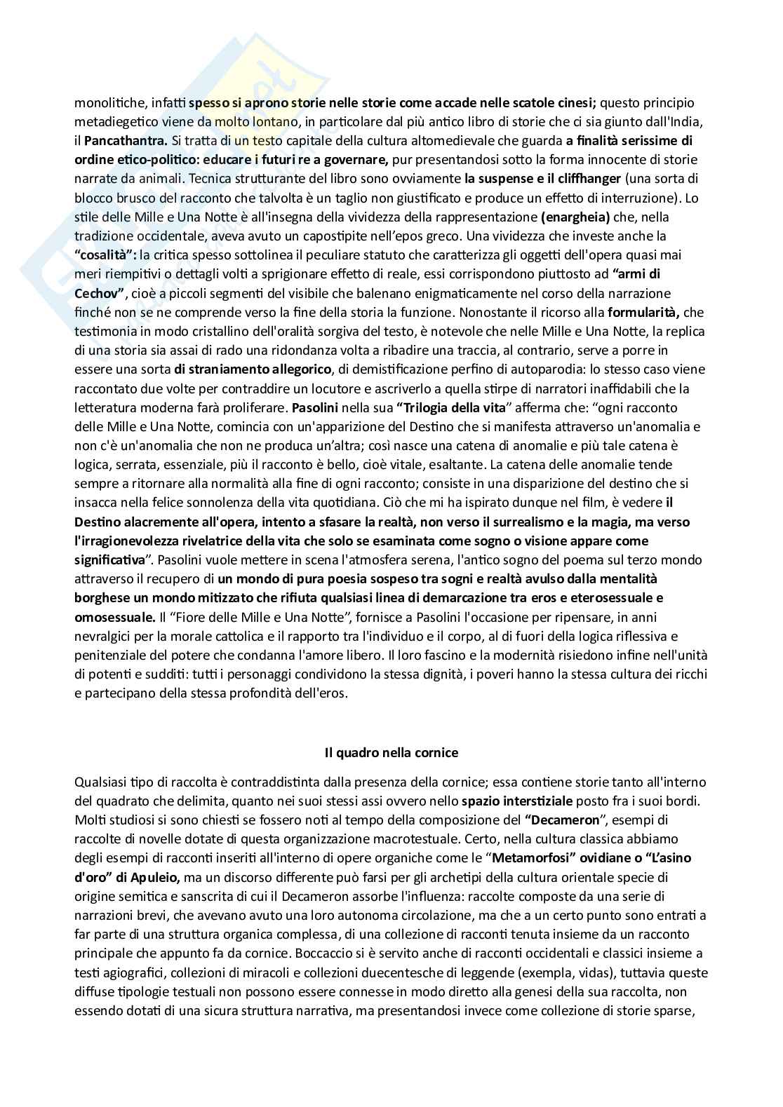 Riassunto esame Letterature moderne comparate, Prof. De Cristofaro Francesco, libro consigliato Letterature comparate, De Cristofaro Pag. 11